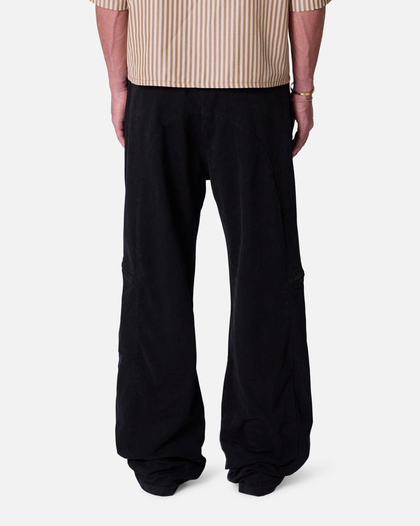 MNML Secret Zipper Cargo Pants Black
