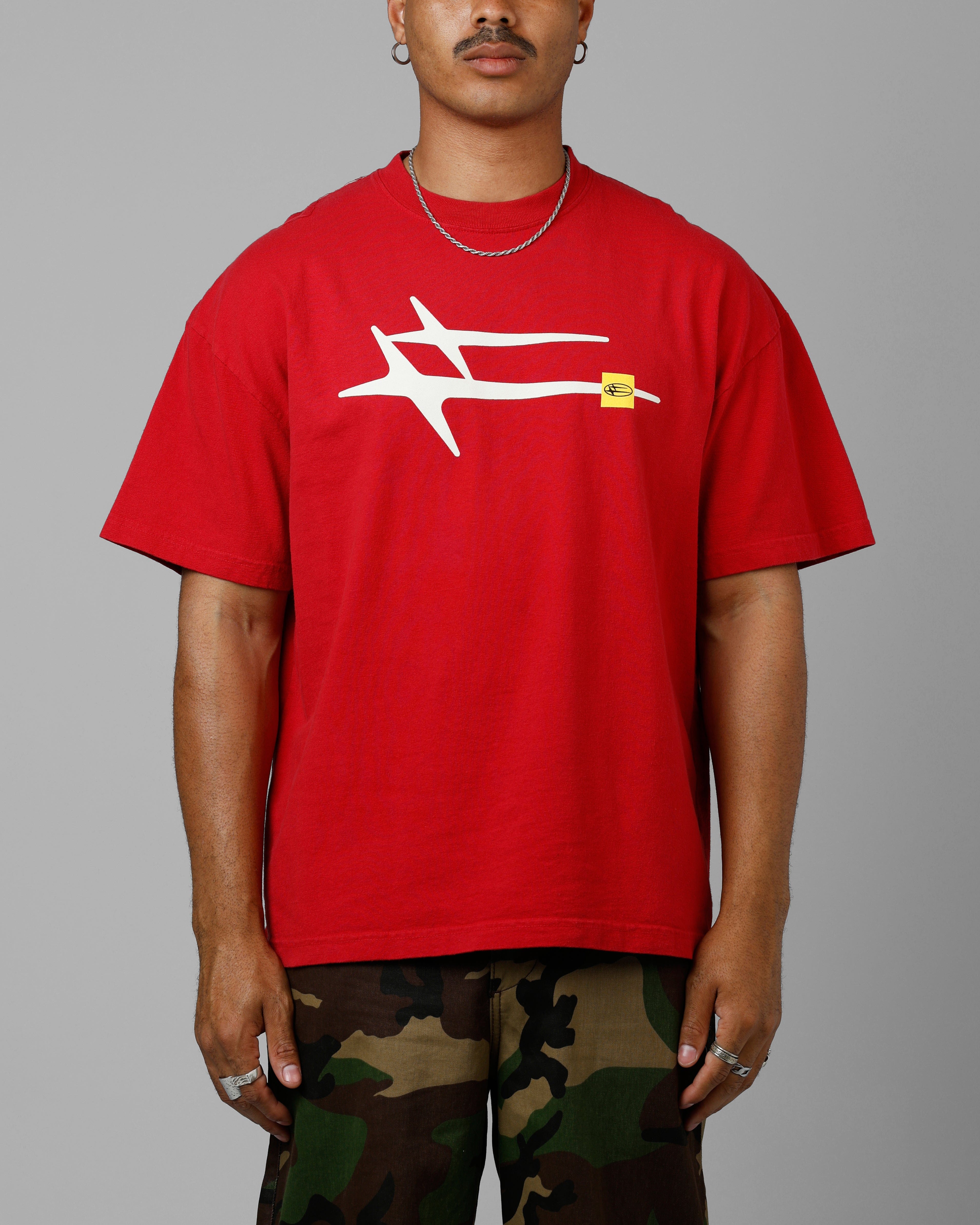Loiter Hybrid T - Shirt Red