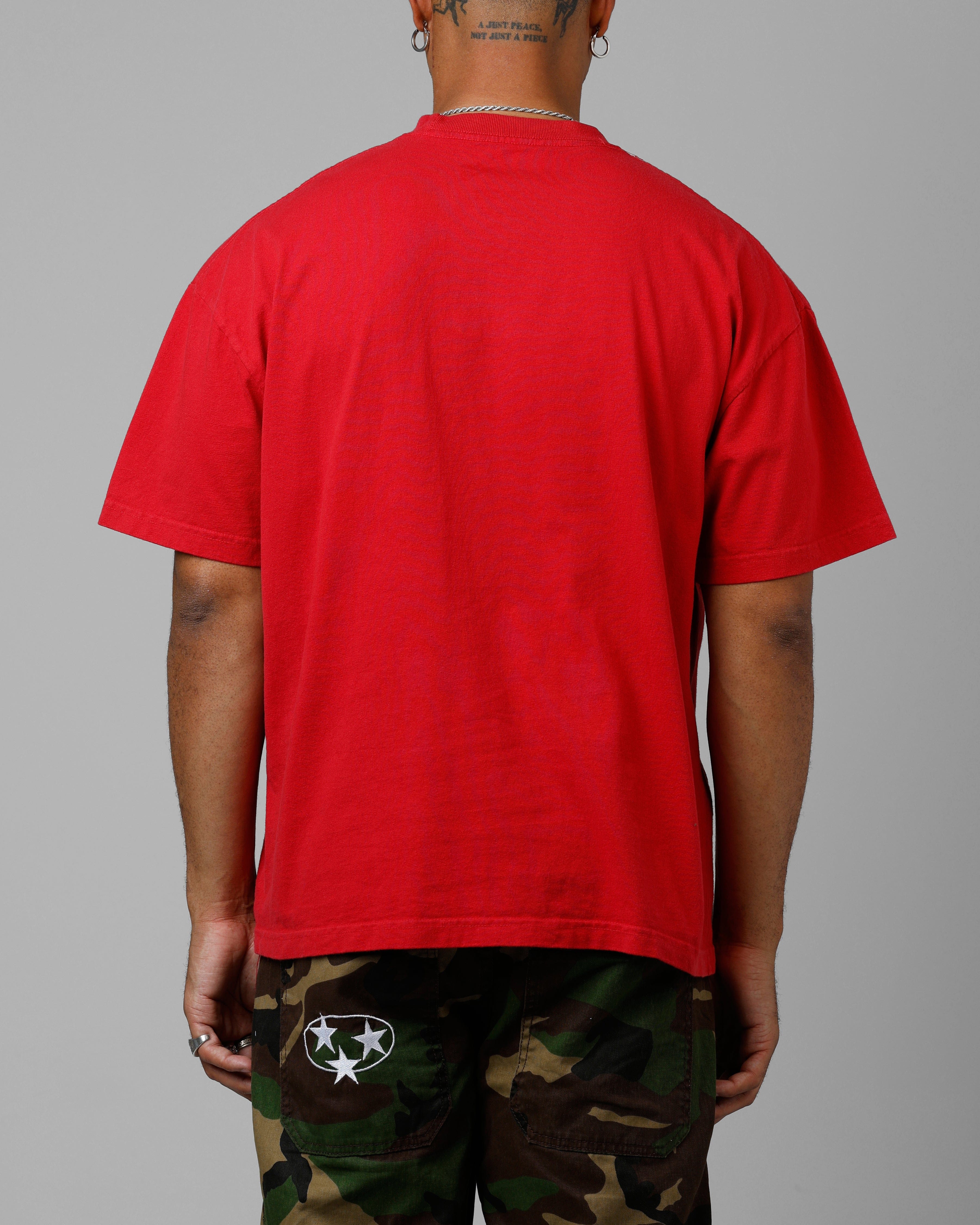 Loiter Hybrid T - Shirt Red