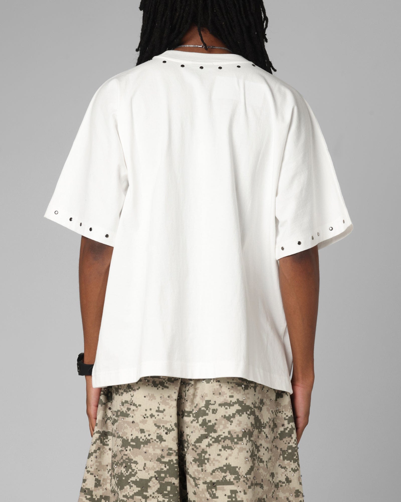 Loiter Opaque Boxy T - Shirt Off White