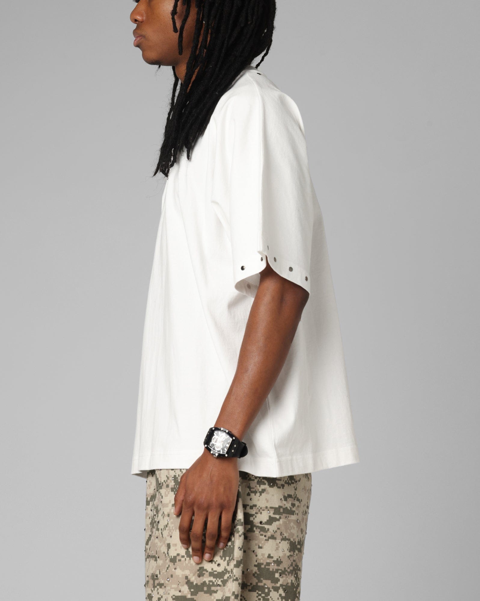 Loiter Opaque Boxy T - Shirt Off White