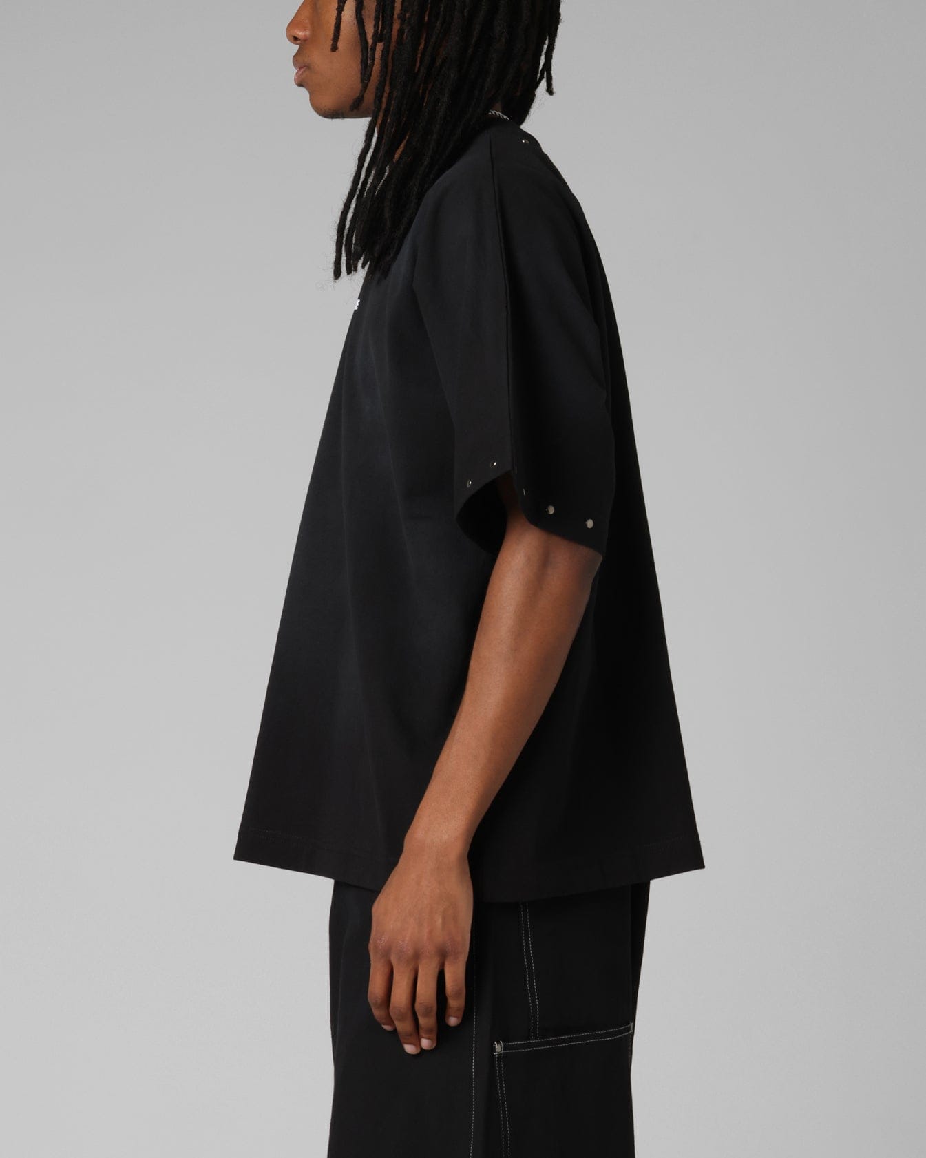 Loiter Opaque Boxy T - Shirt Black