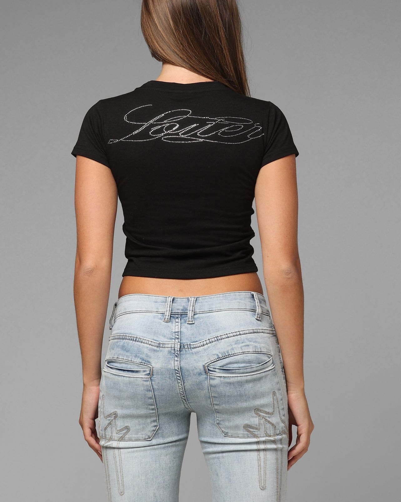Loiter Women's Opaque Baby T - Shirt Black