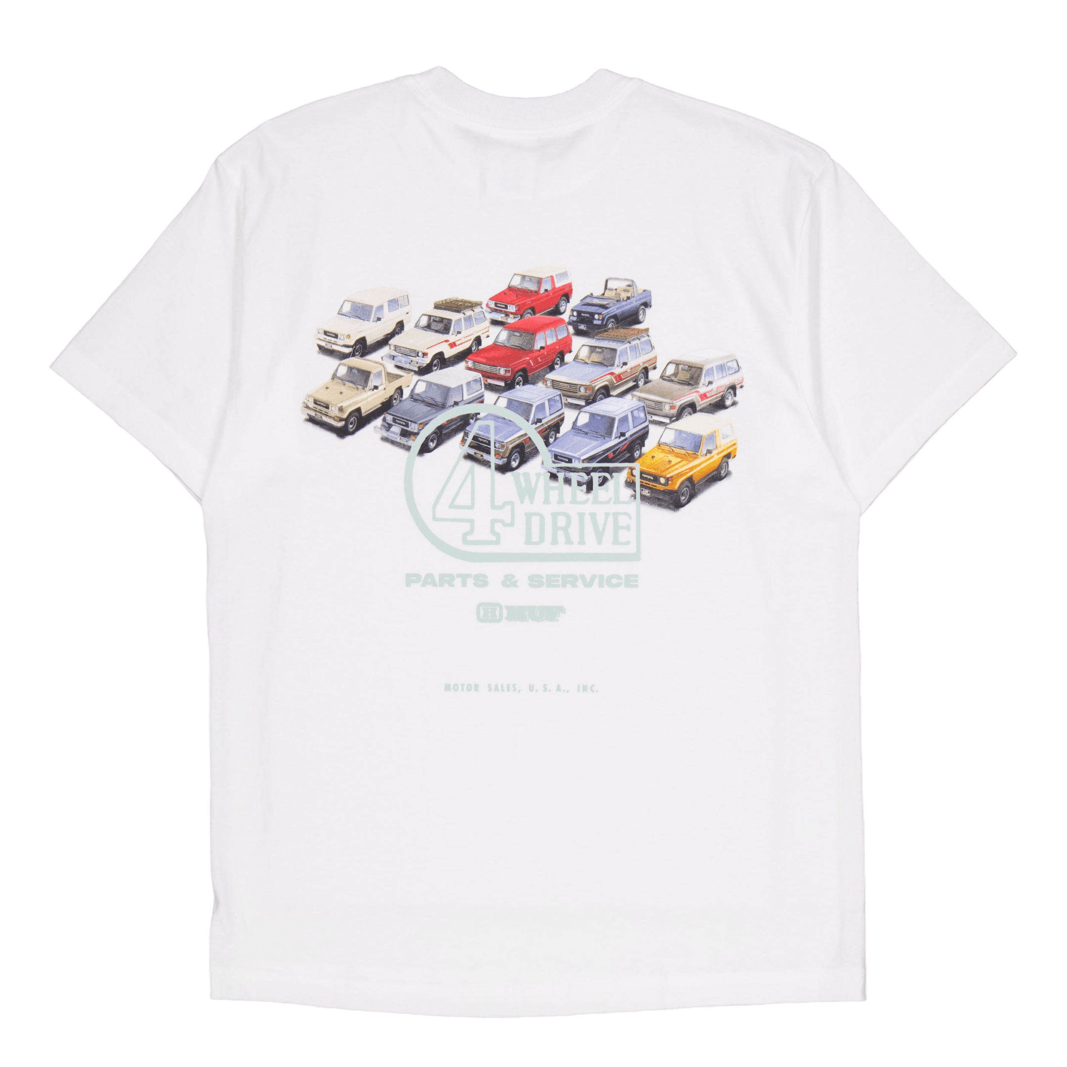 HUF Timeline S/s T-Shirt White