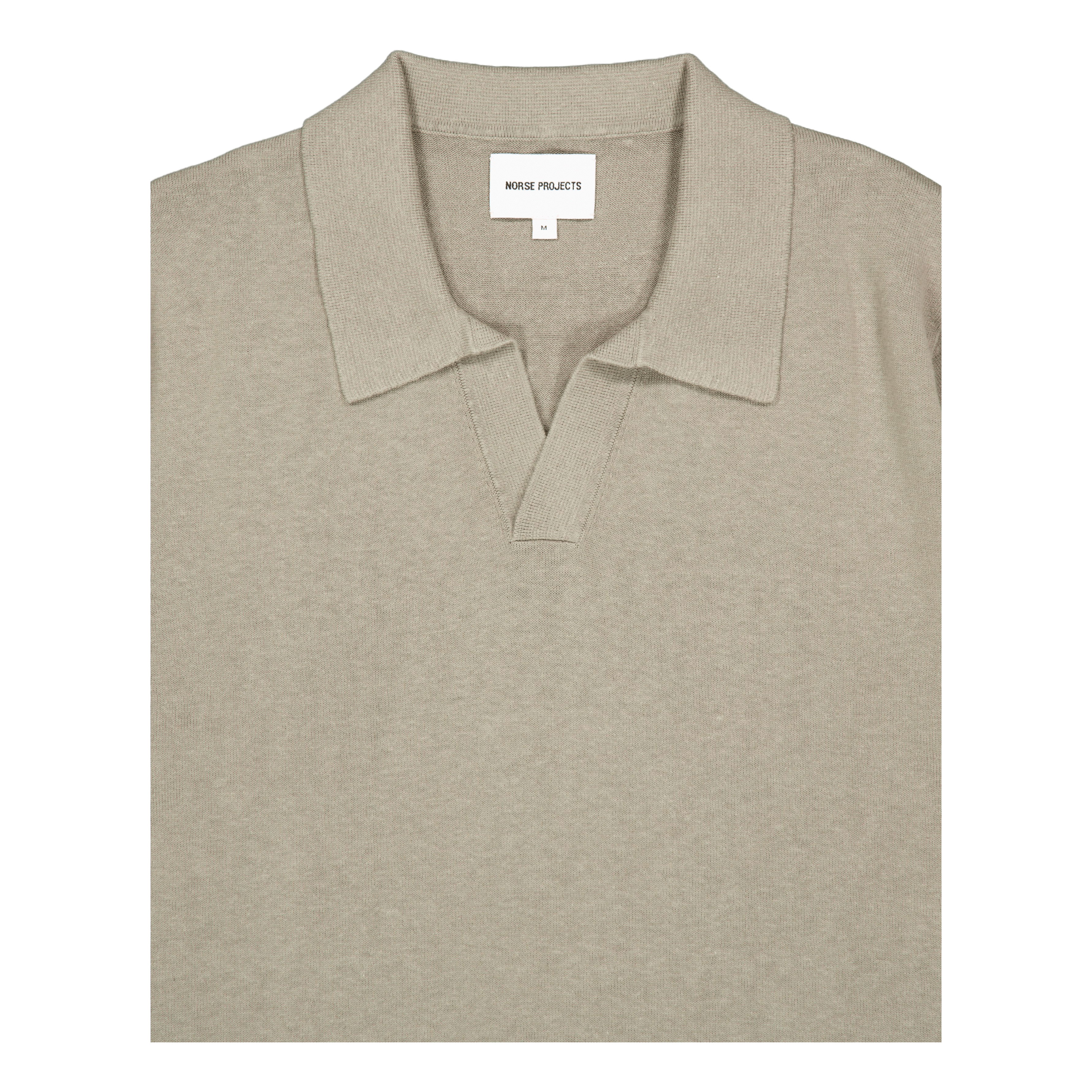 Norse Projects Leif Cotton Linen Polo Clay