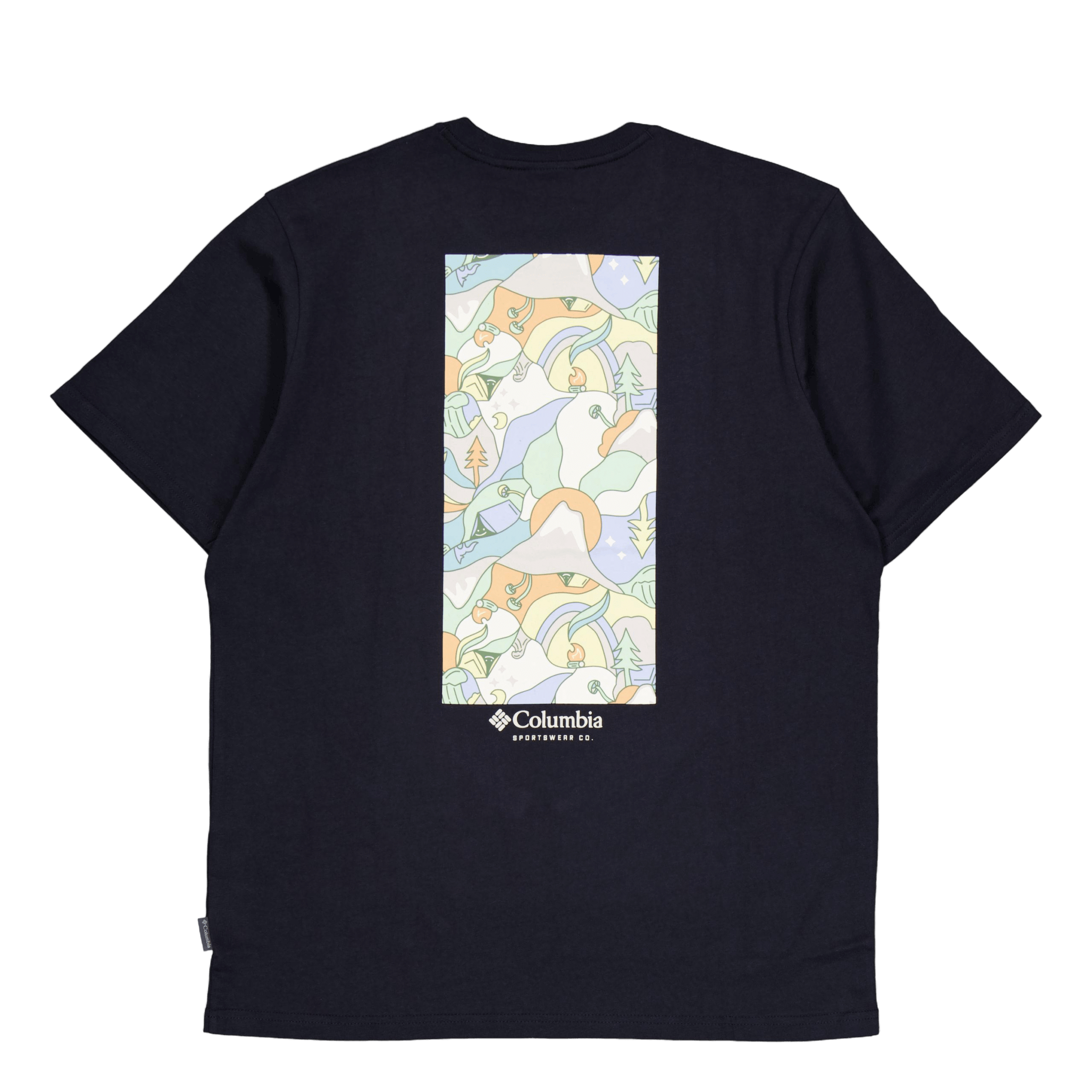 Columbia Explorers Canyon™ Back Ss T-Shirt Black, Epicamp