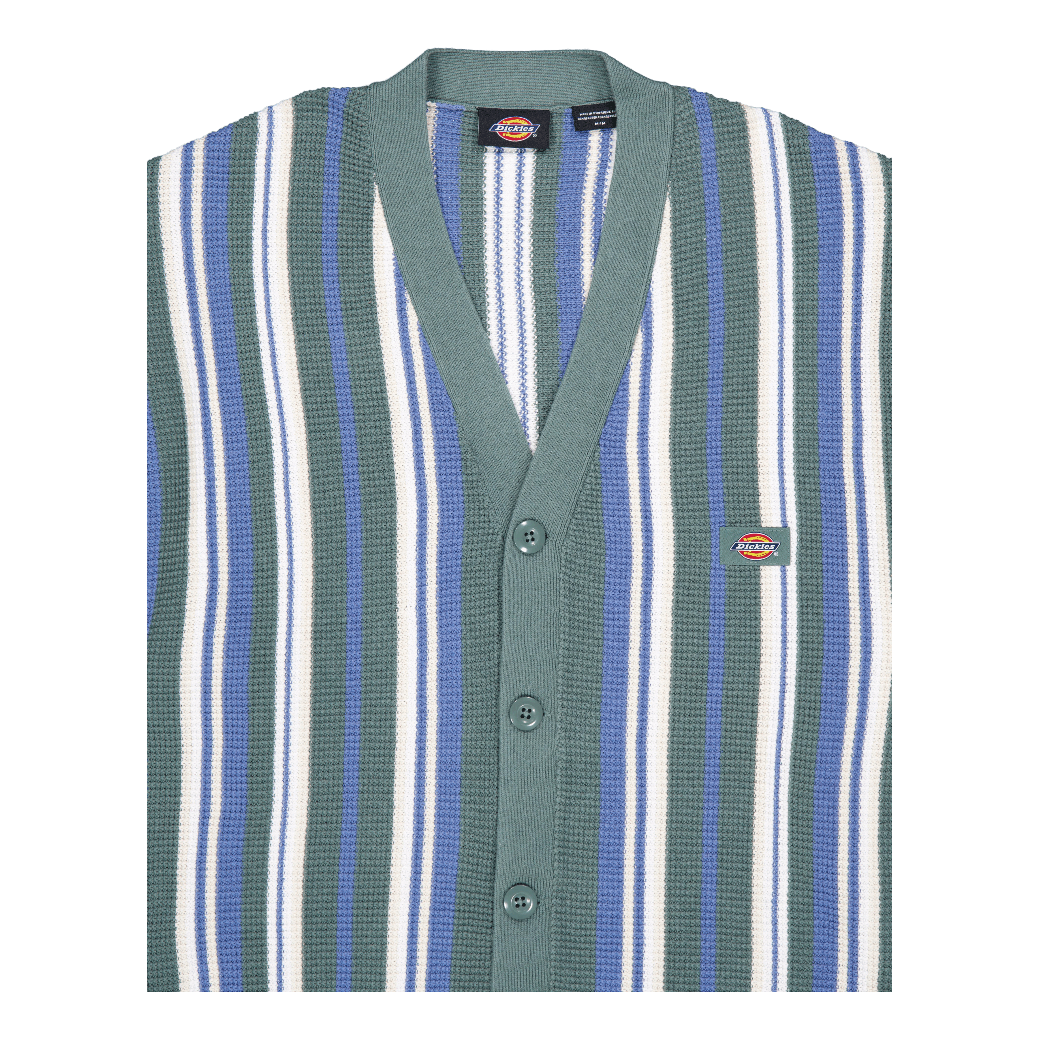 Dickies Glade Spring Cardigan Vrticl Yd Stipe Coronet