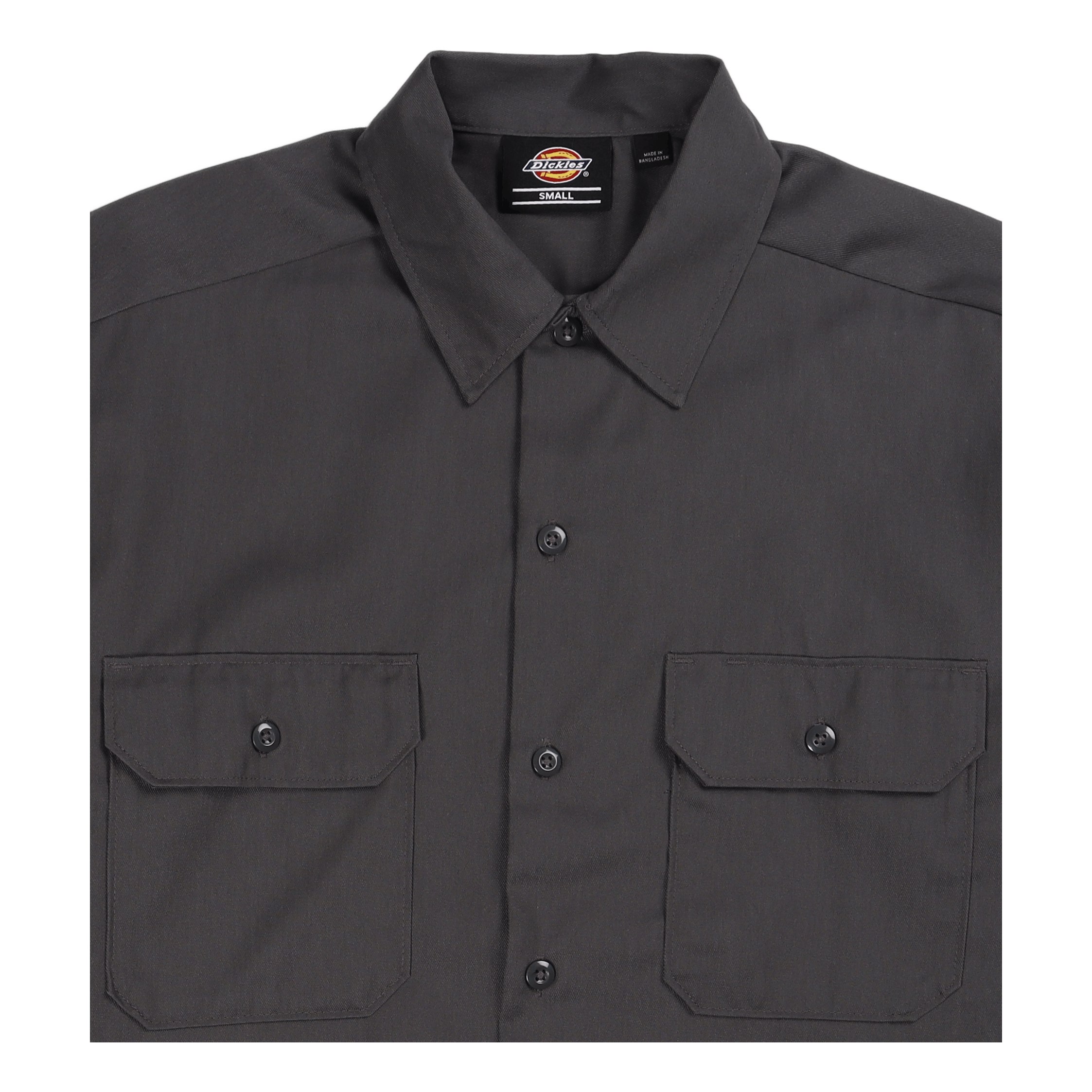 Dickies Work Shirt Ss Rec Charcoal Grey