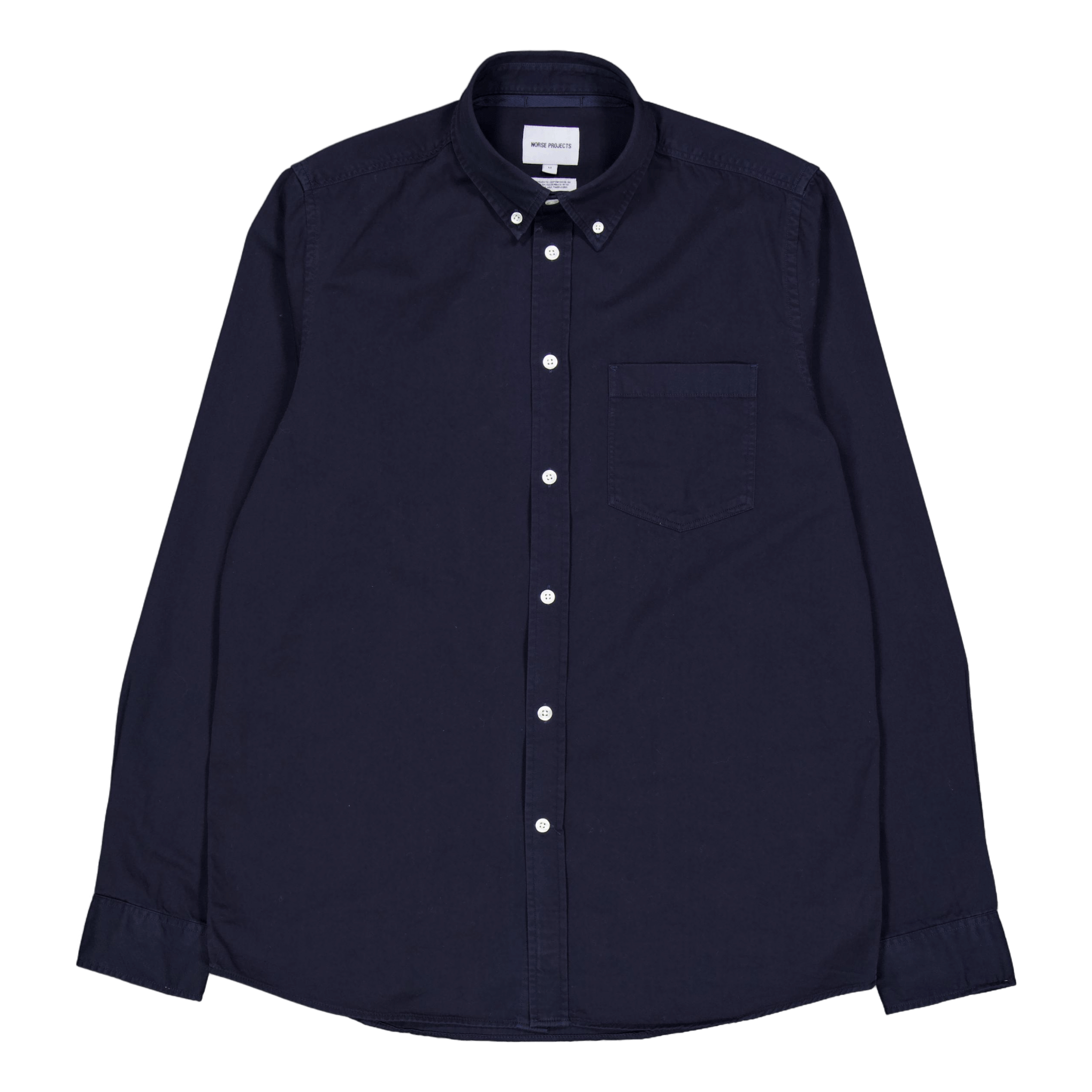 Norse Projects Anton Light Twill Shirt Dark Navy