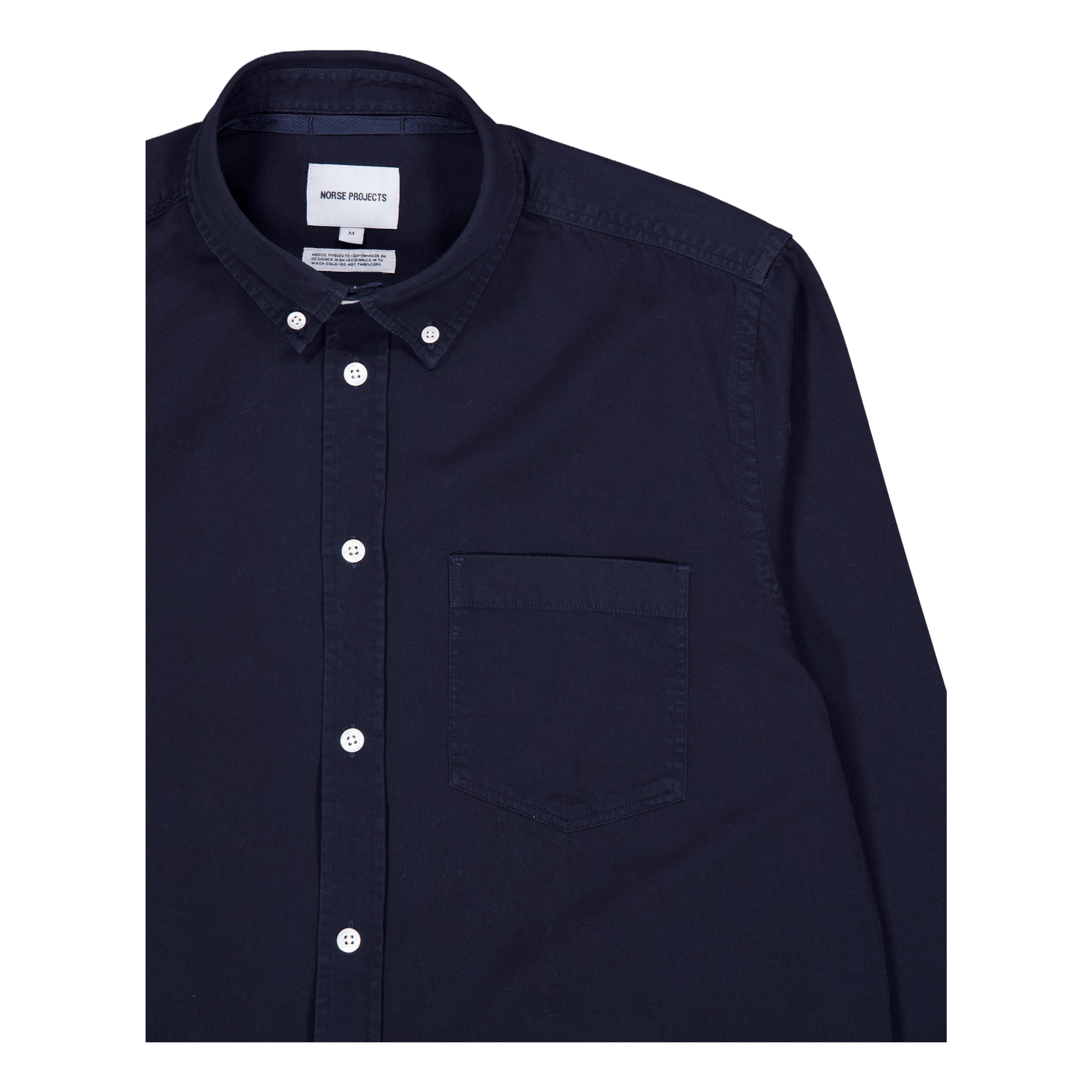 Norse Projects Anton Light Twill Shirt Dark Navy