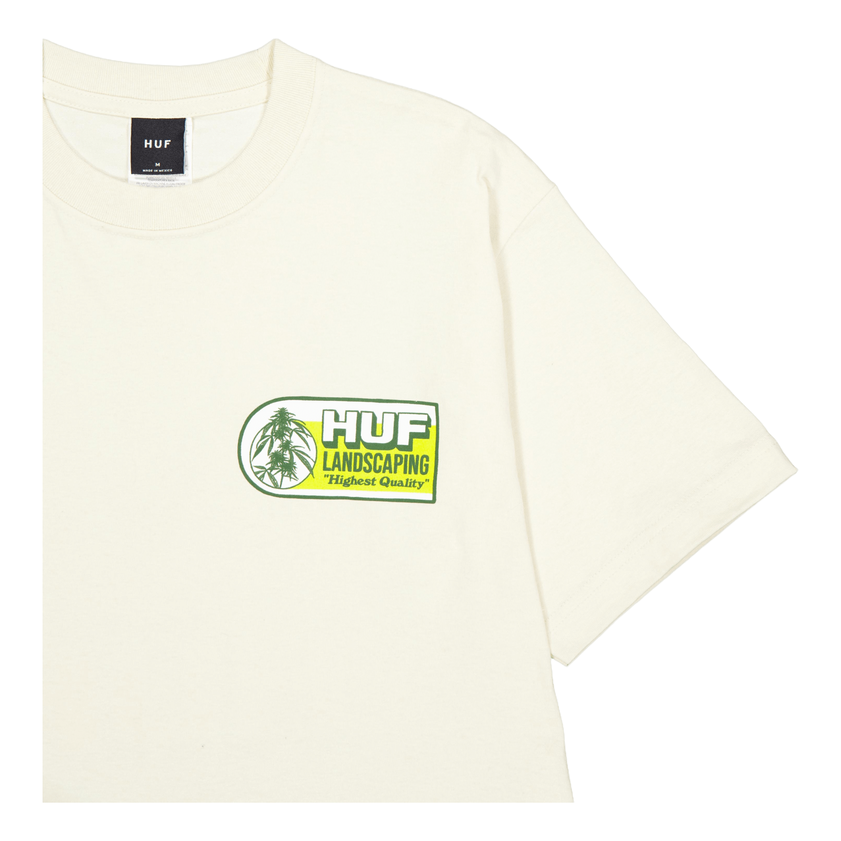Huf Landscaping S/s T-Shirt Bone