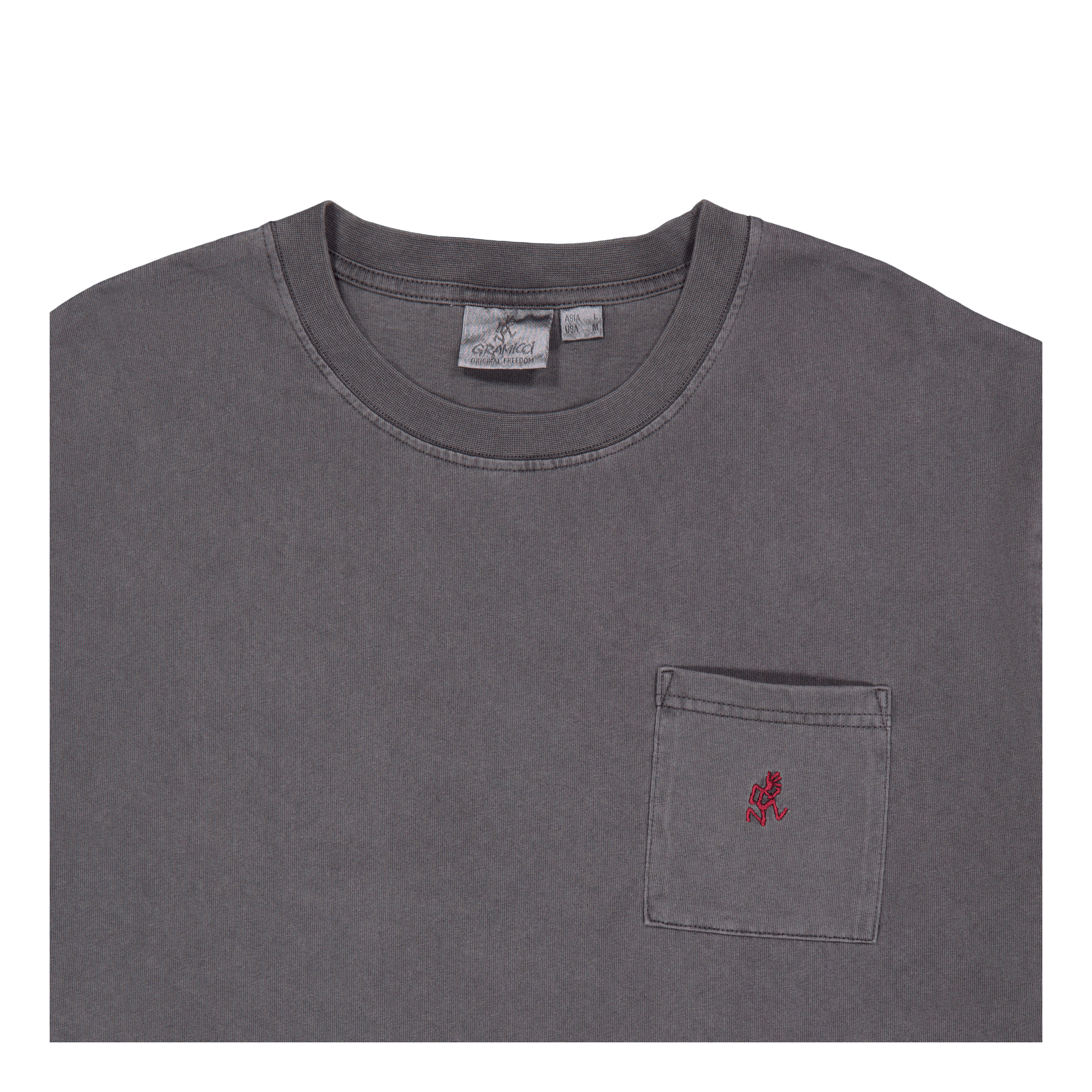 Gramicci One Point T-Shirt Grey Pigment