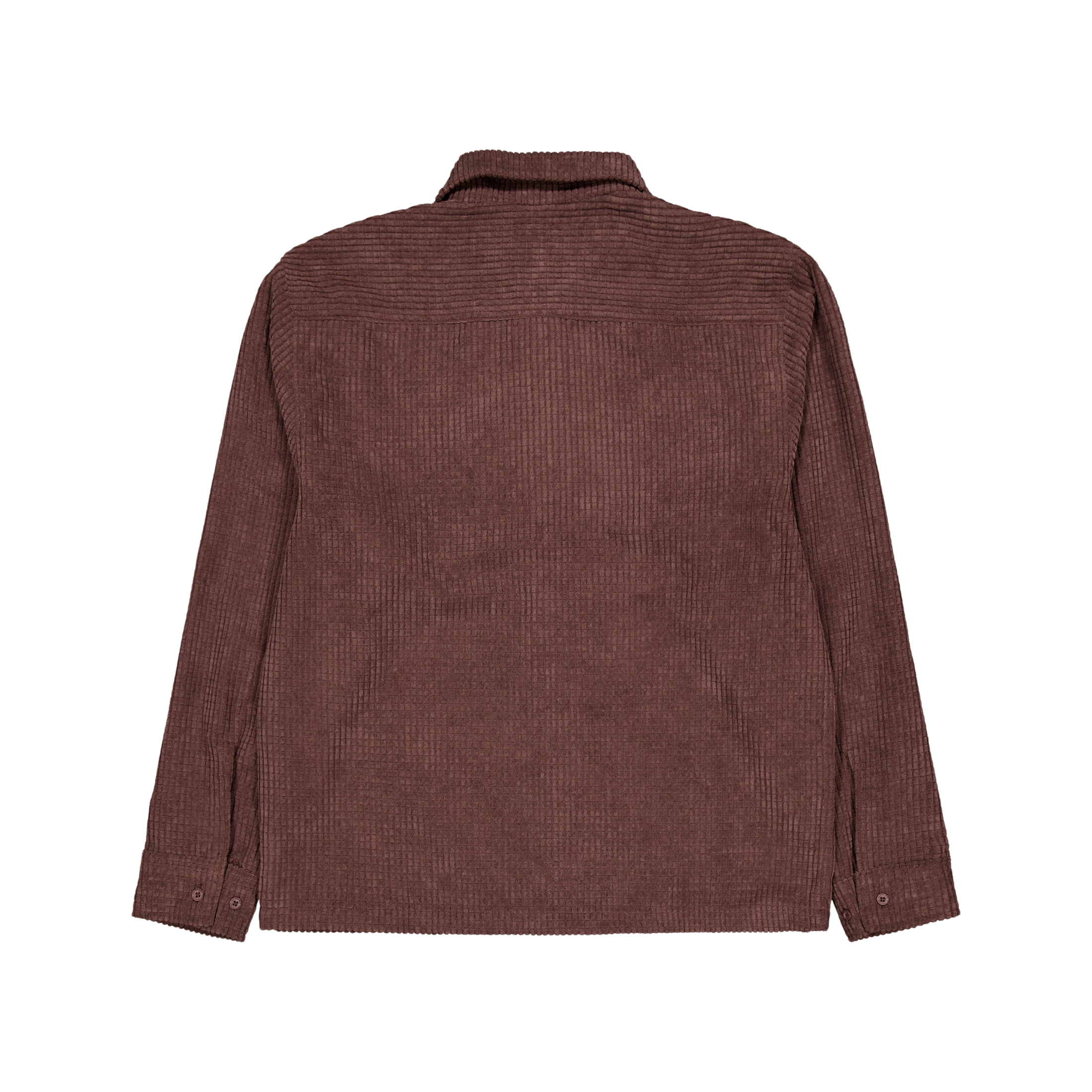 HUF Cornelius Zip Shirt Eggplant