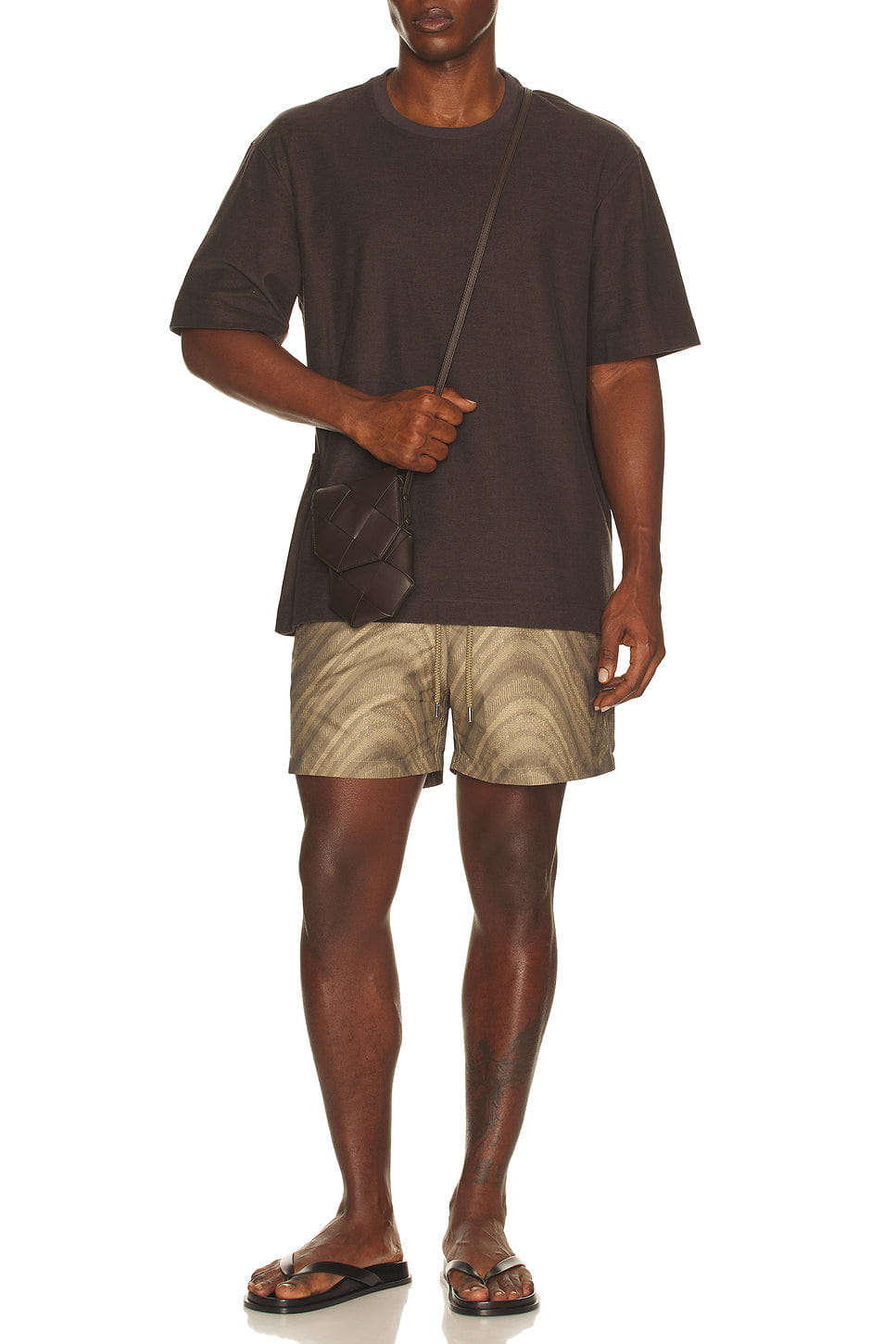 Frescobol Carioca Rio Jacquard Fibra Swim Short