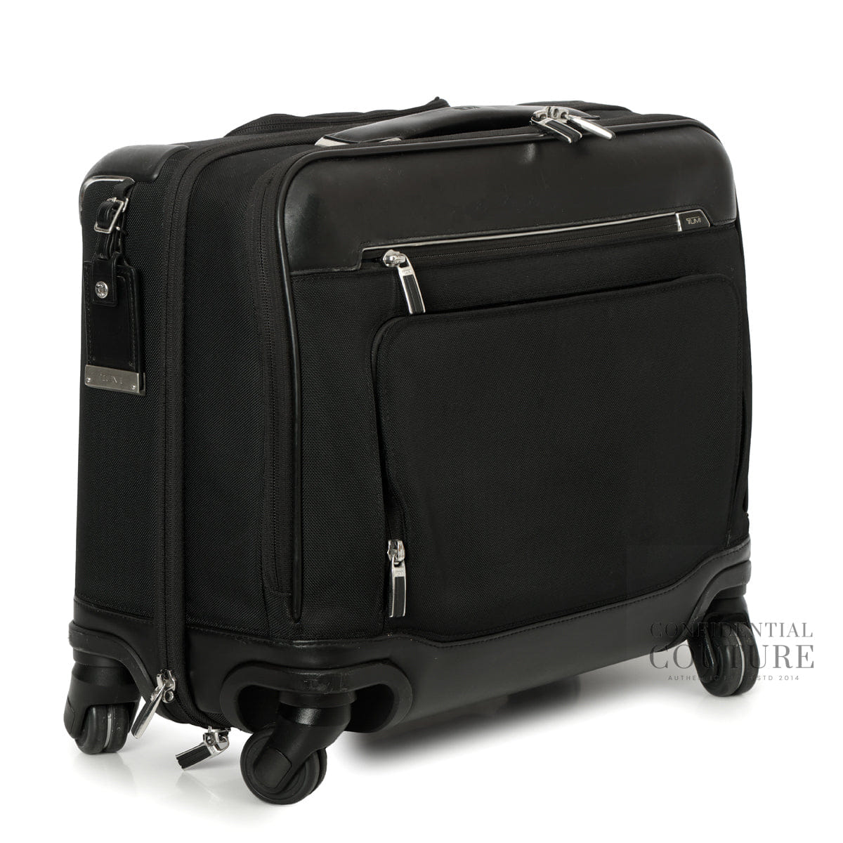 Tumi Alpha Compact 4 Wheeled Brief Black