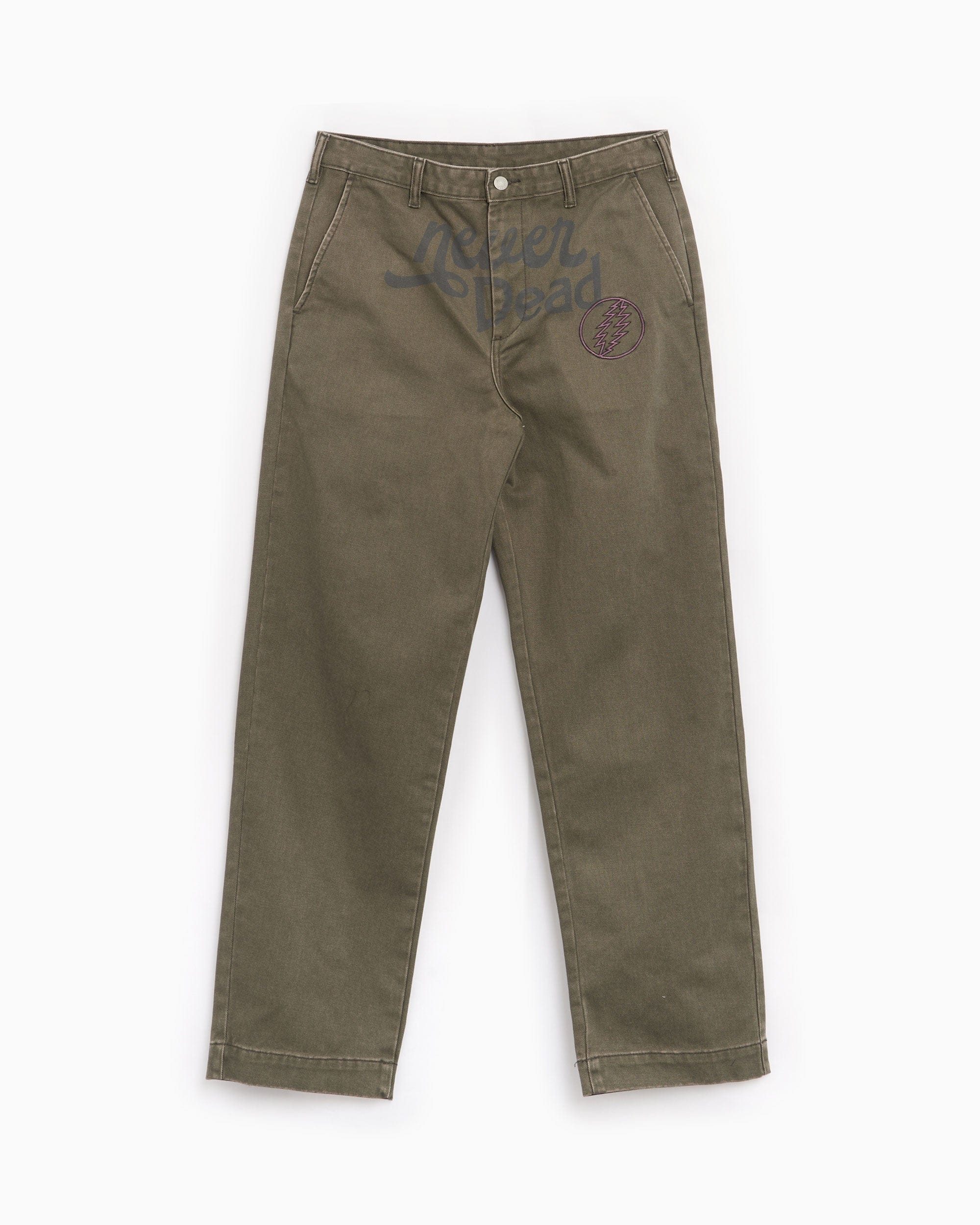 Thisisneverthat® Pantalones thisisneverthat® thisisneverthat® x Grateful Dead Never Dead Men's Work Pants para hombre