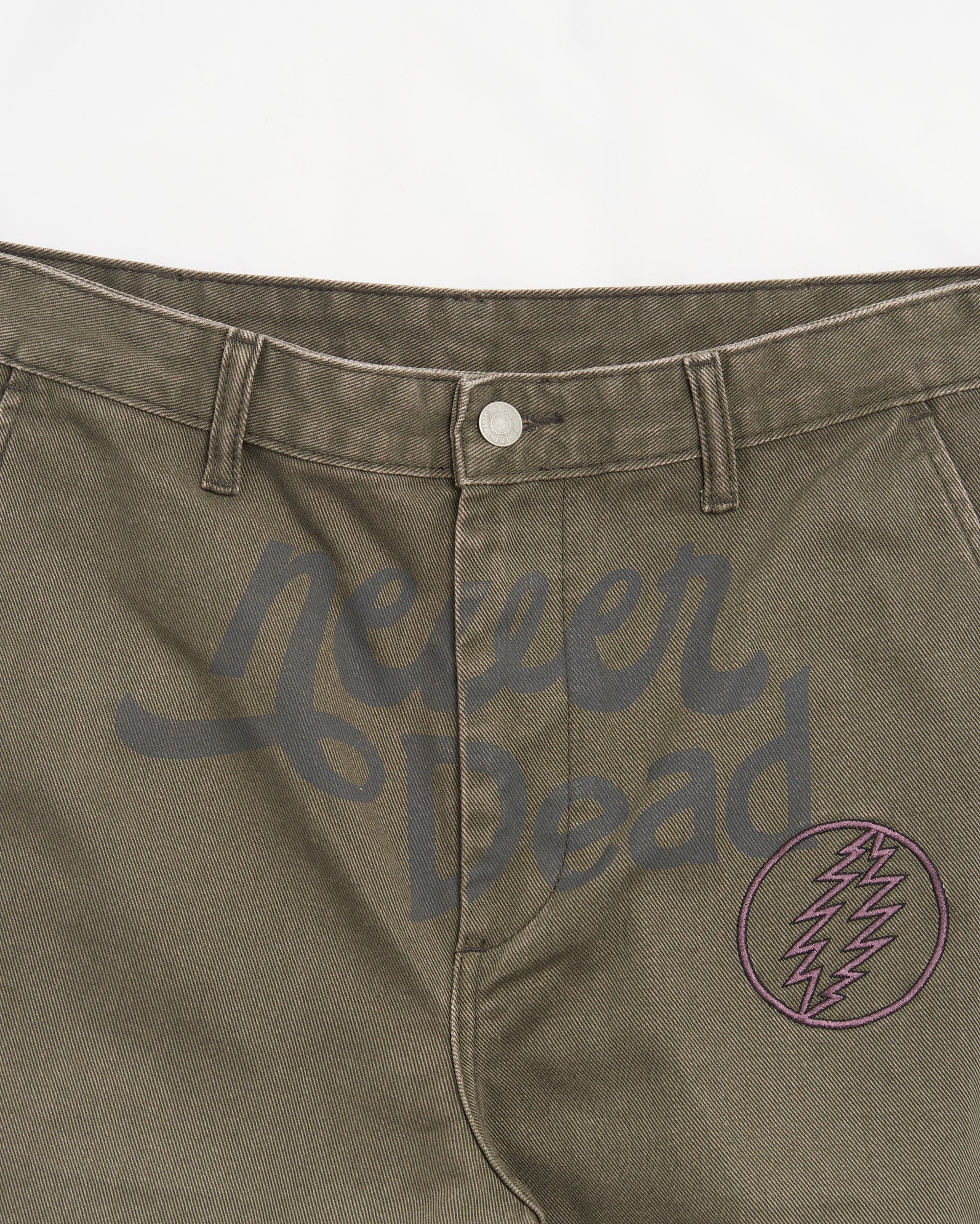 Thisisneverthat® Pantalones thisisneverthat® thisisneverthat® x Grateful Dead Never Dead Men's Work Pants para hombre