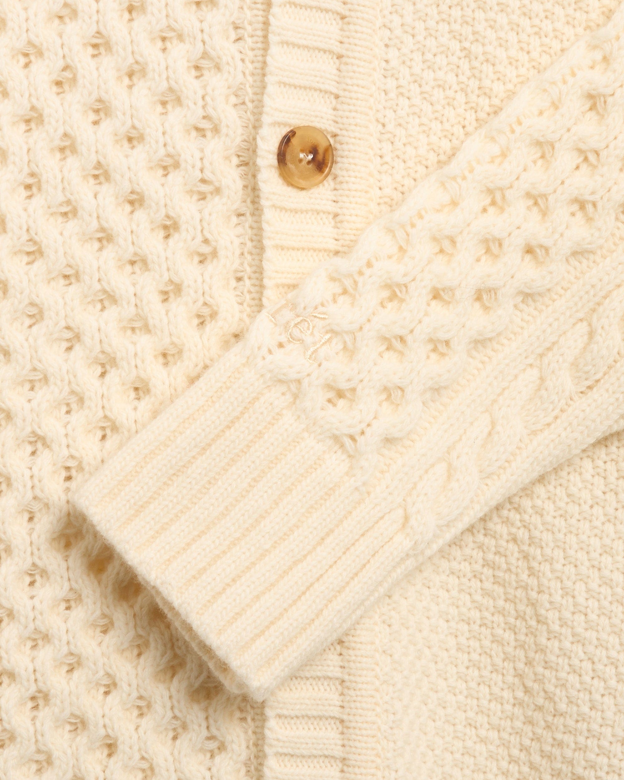 Forét Cardigan forét Hybrid Men's Cable Cardigan para hombre