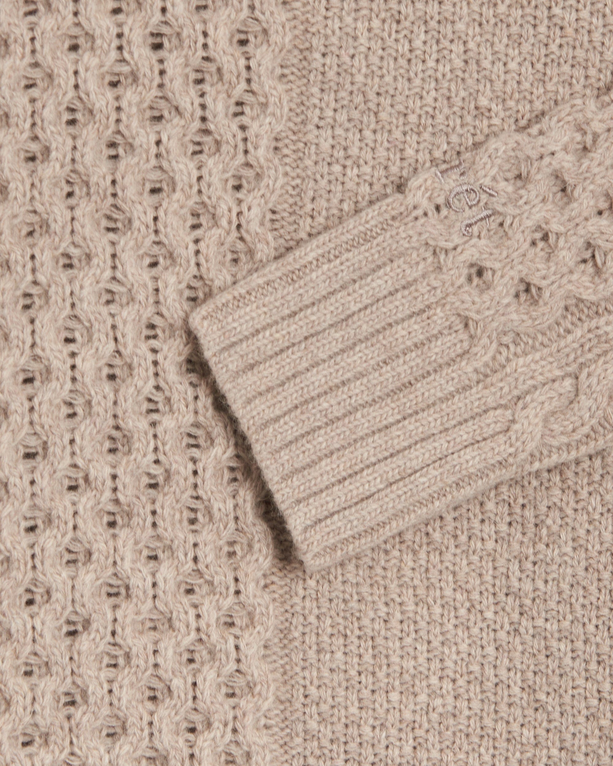Forét Jersey forét Hybrid Men's Cable Knit Sweater para hombre