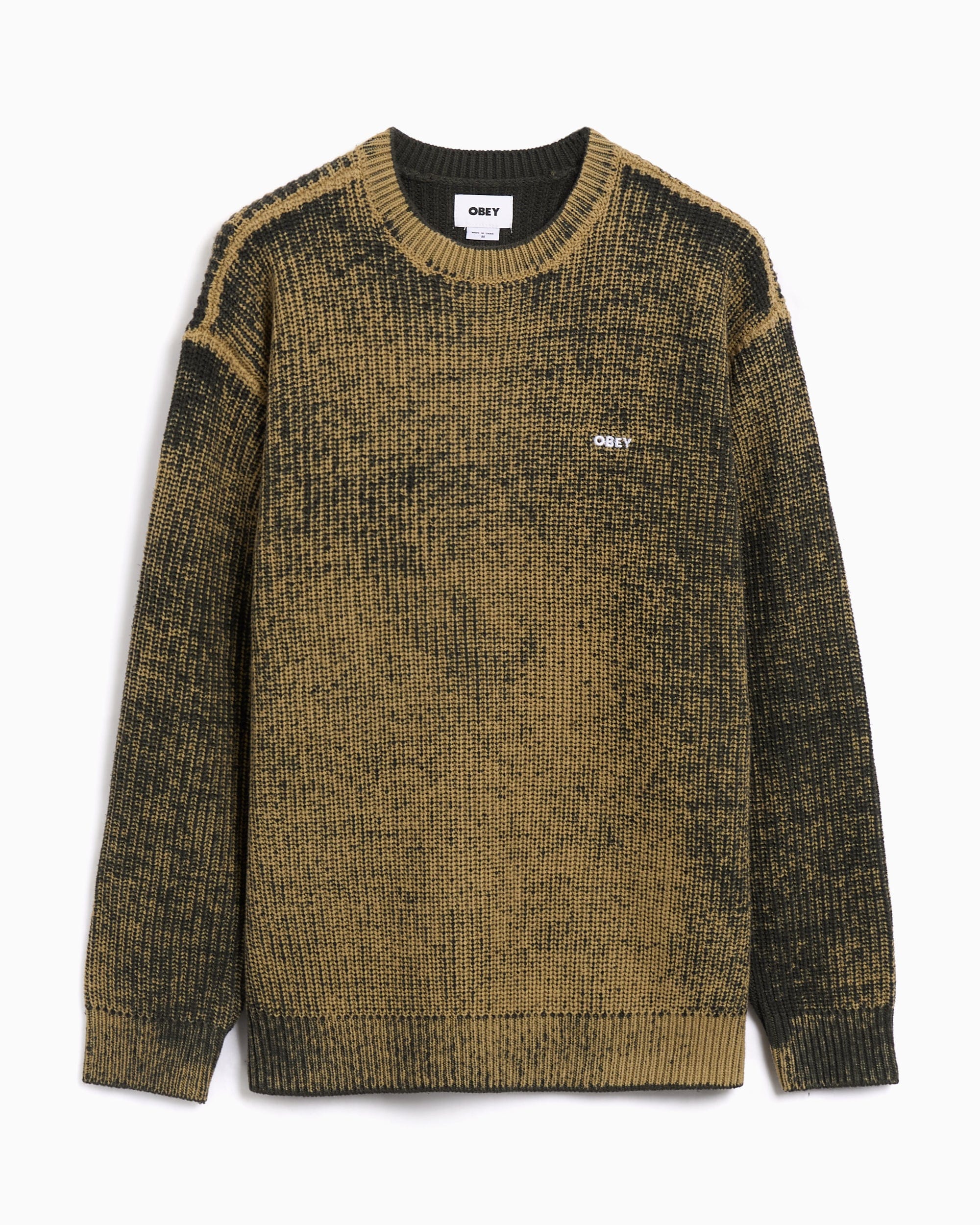 OBEY Clothing Jersey Relaxed OBEY Clothing Spray Effect para hombre