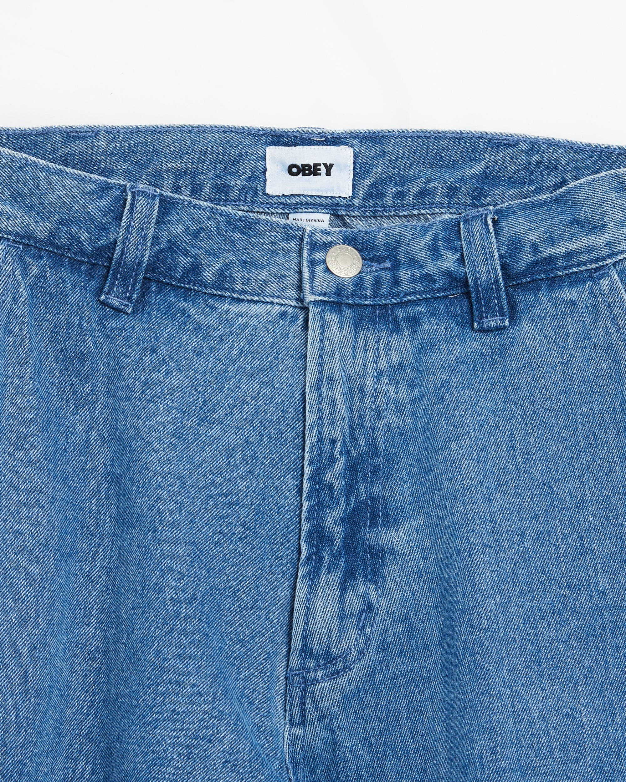 OBEY Clothing Pantalones vaqueros Cargo OBEY Clothing Big Wig Men's Cargo Denim Pants para hombre