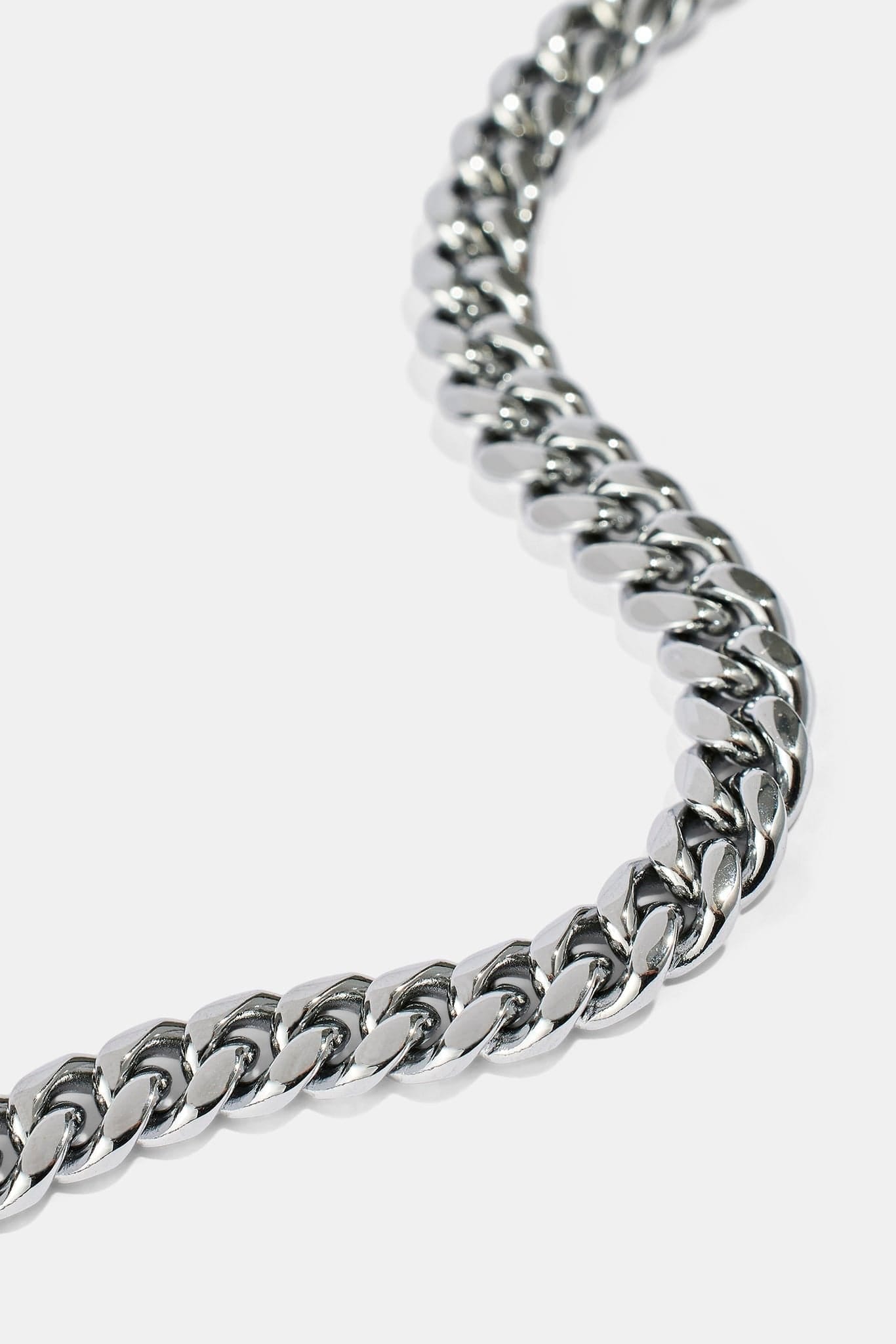 Cernucci Miami Cuban Chain - 8 mm - White