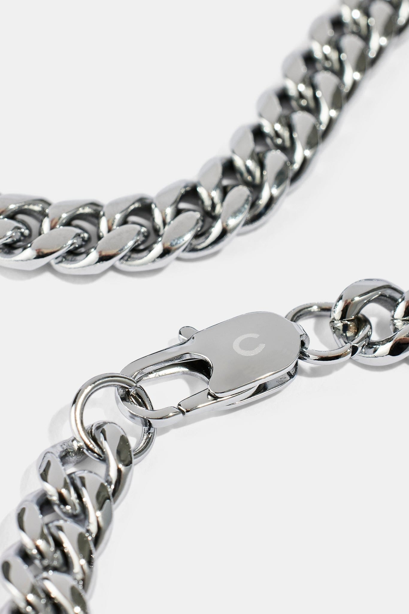 Cernucci Miami Cuban Chain - 8 mm - White