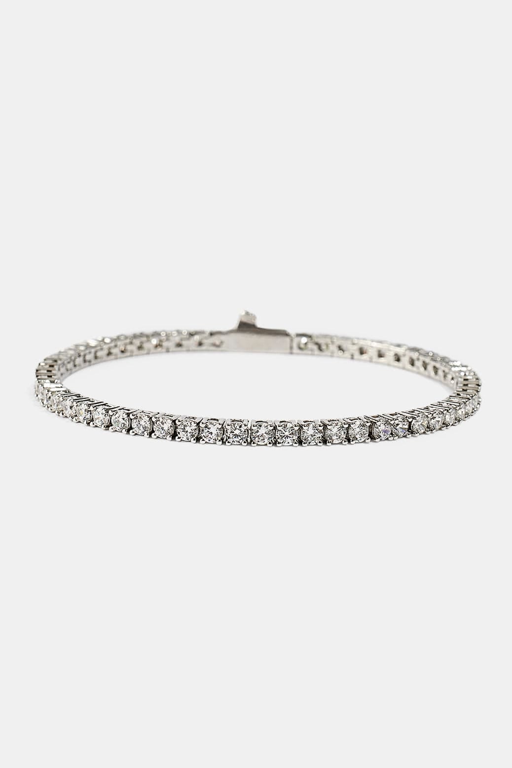 Cernucci Tennis Bracelet - 3 mm - White