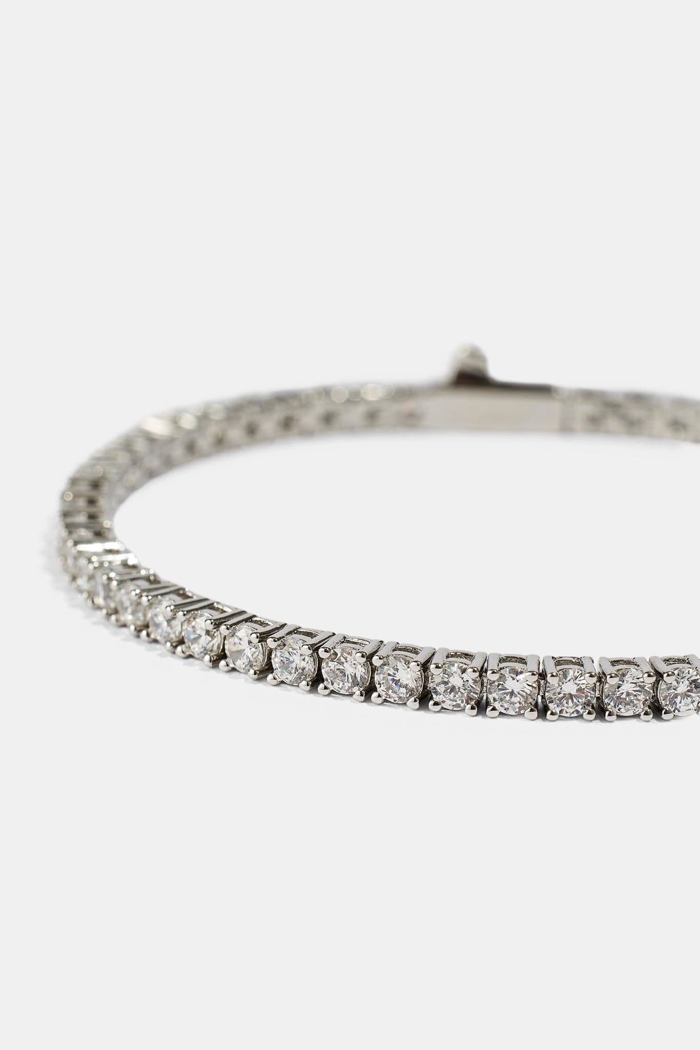 Cernucci Tennis Bracelet - 3 mm - White