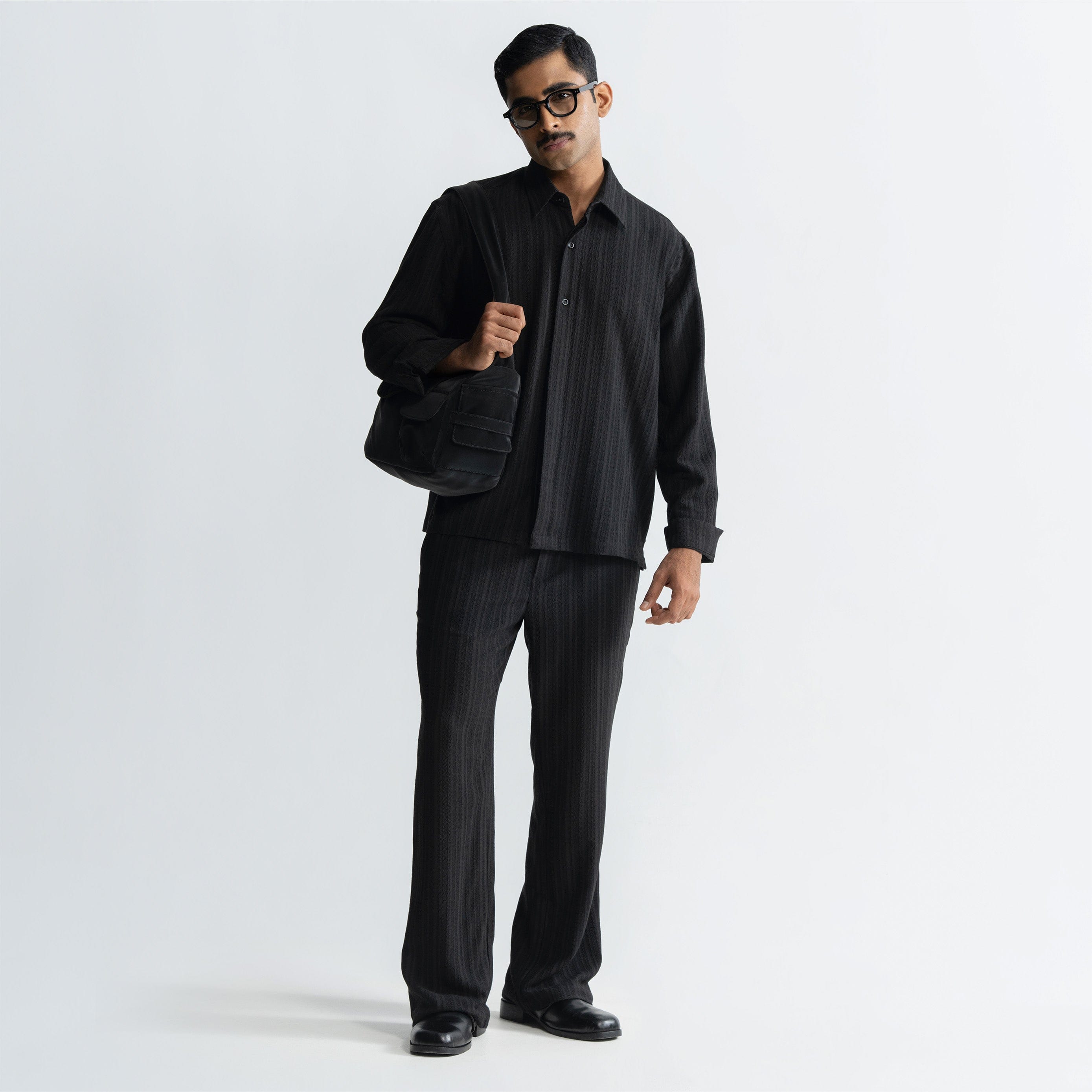 Warping Theories TWINE PANTS - BLACK