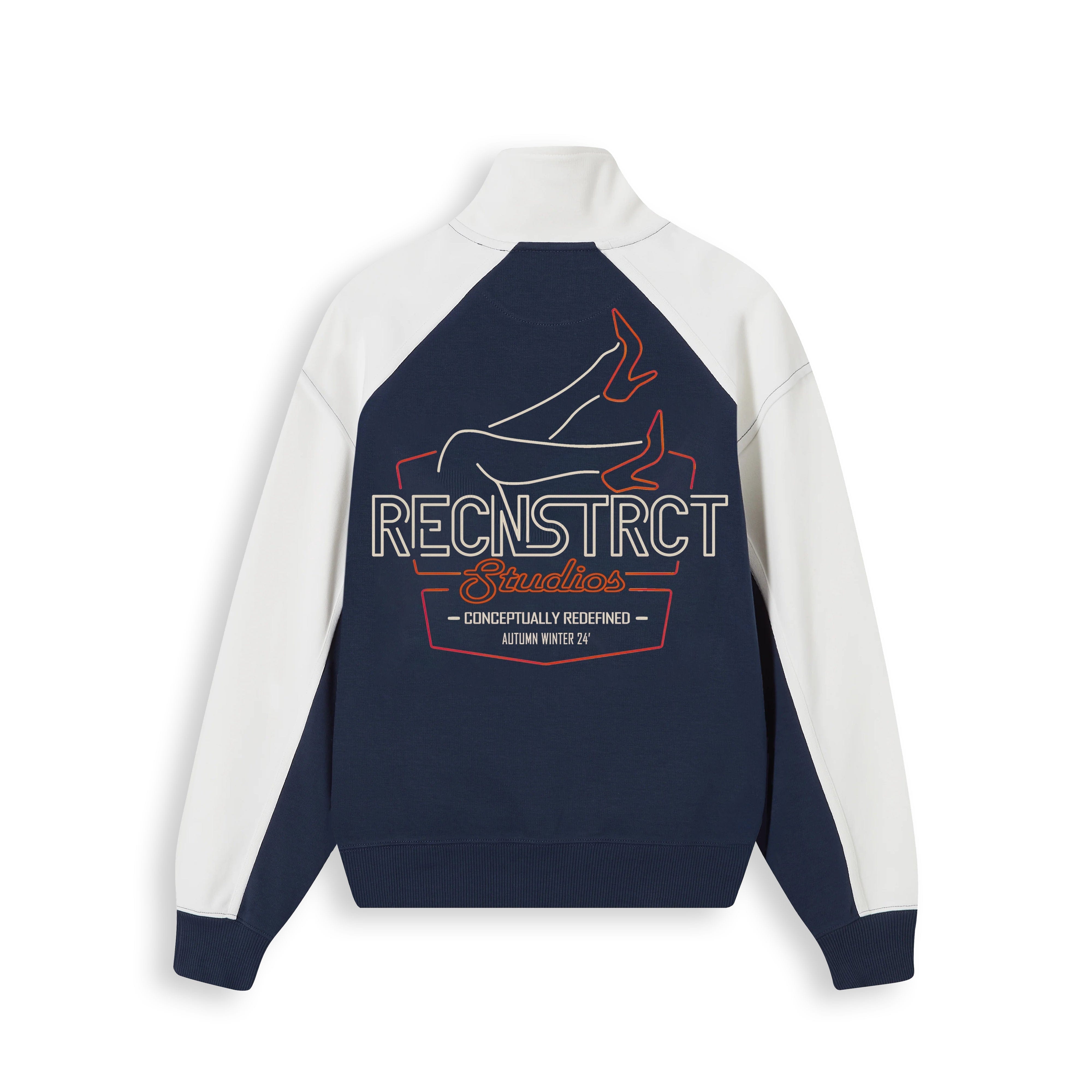 Recnstrct ScoreCounts sweatshirt - Navy Blue