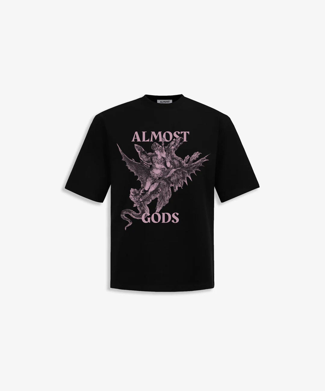 ALMOST GODS | DREAM OF THE ORIENT RELAXED T-Shirt { BLACK