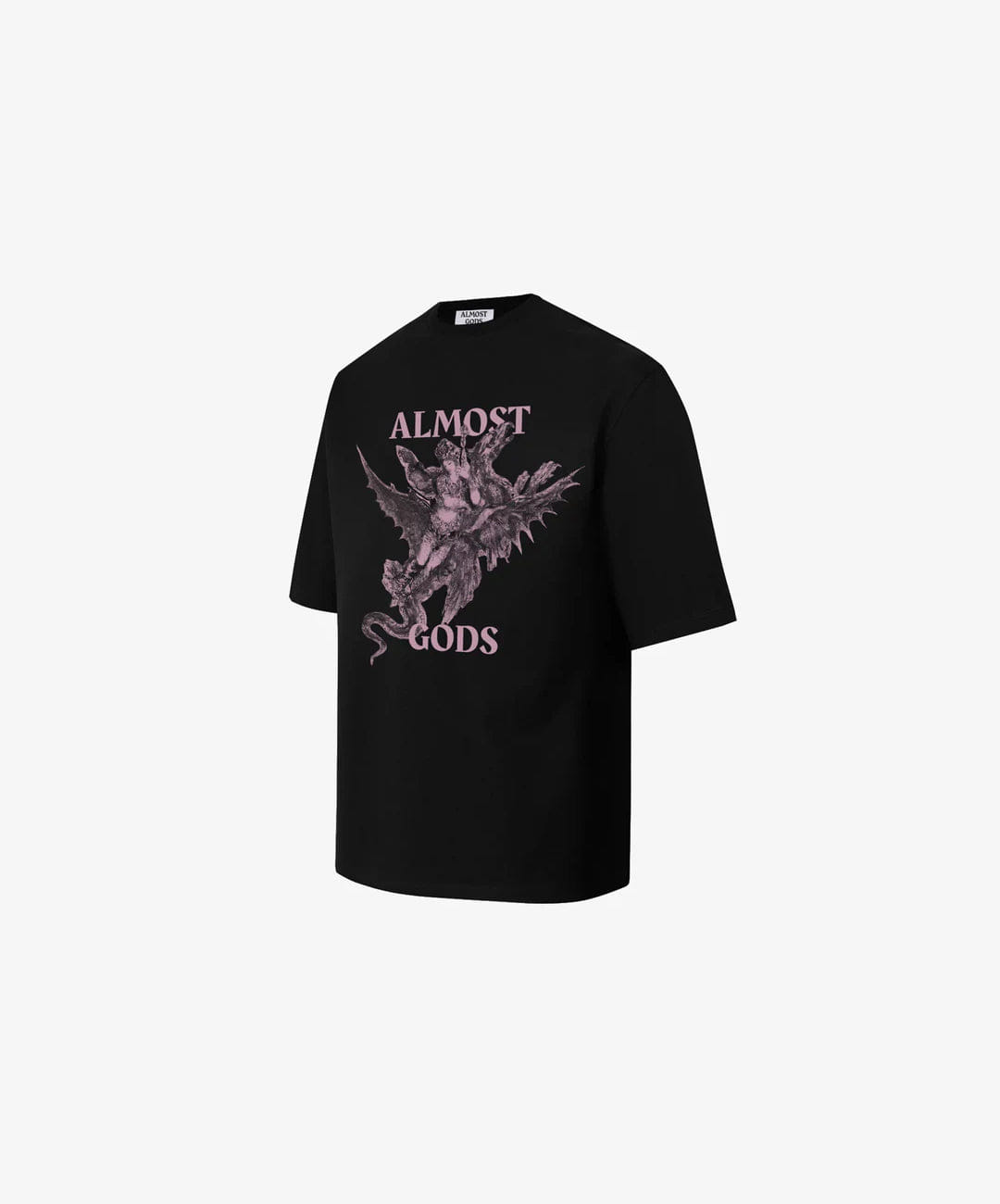 ALMOST GODS | DREAM OF THE ORIENT RELAXED T-Shirt { BLACK