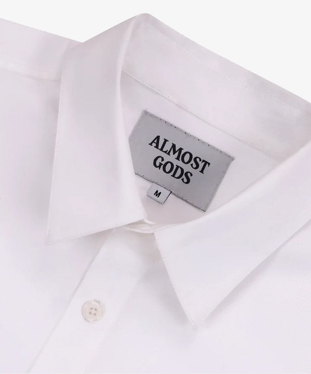 ALMOST GODS | VICTORIA FRESCO RELAXED SHIRT { WHITE