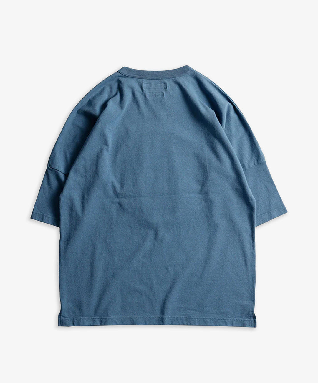 FDMTL | CIRCLE OBI WIDE T-Shirt { BLUE