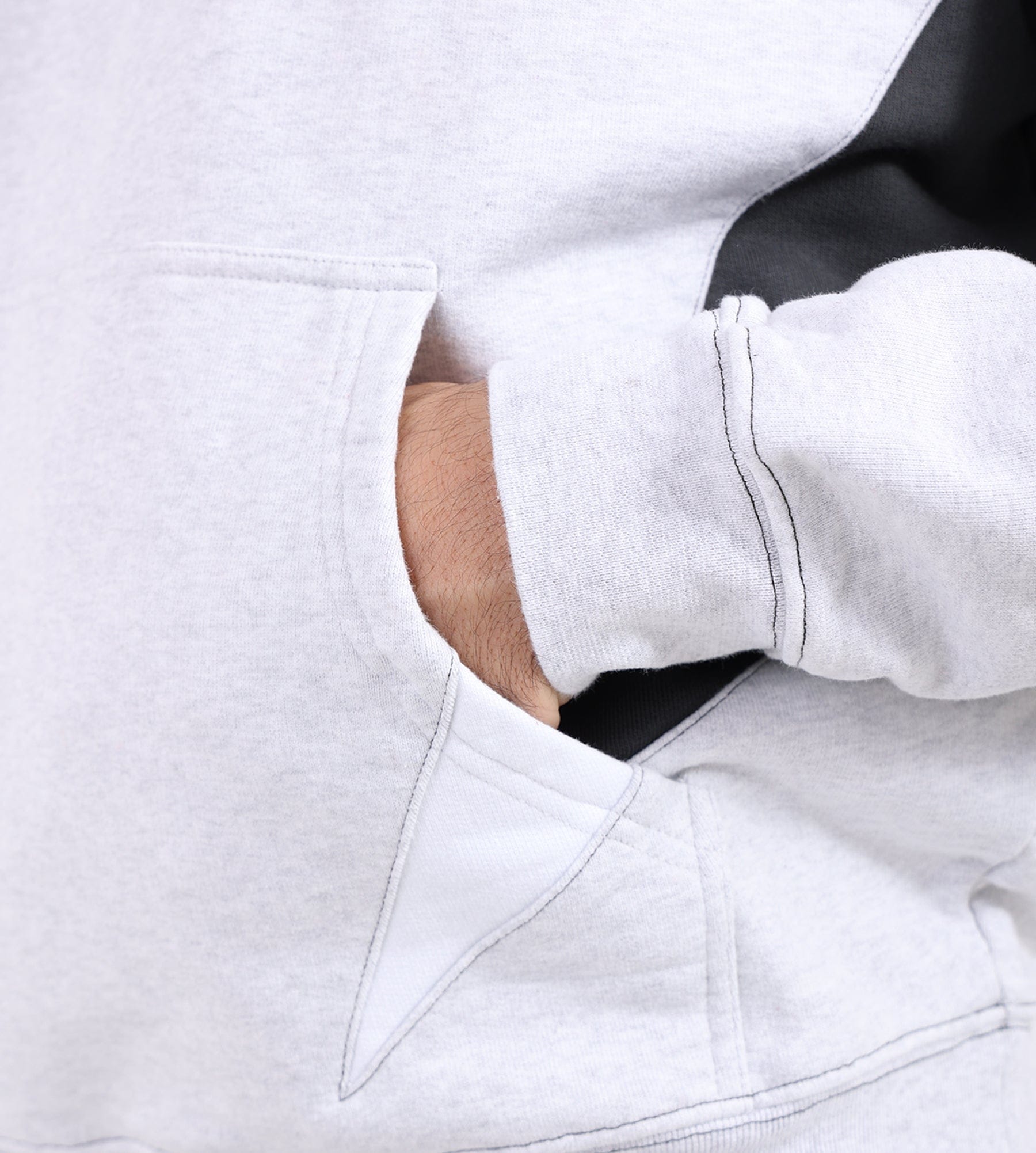 Service Area Fight Club Crewneck Heather Grey
