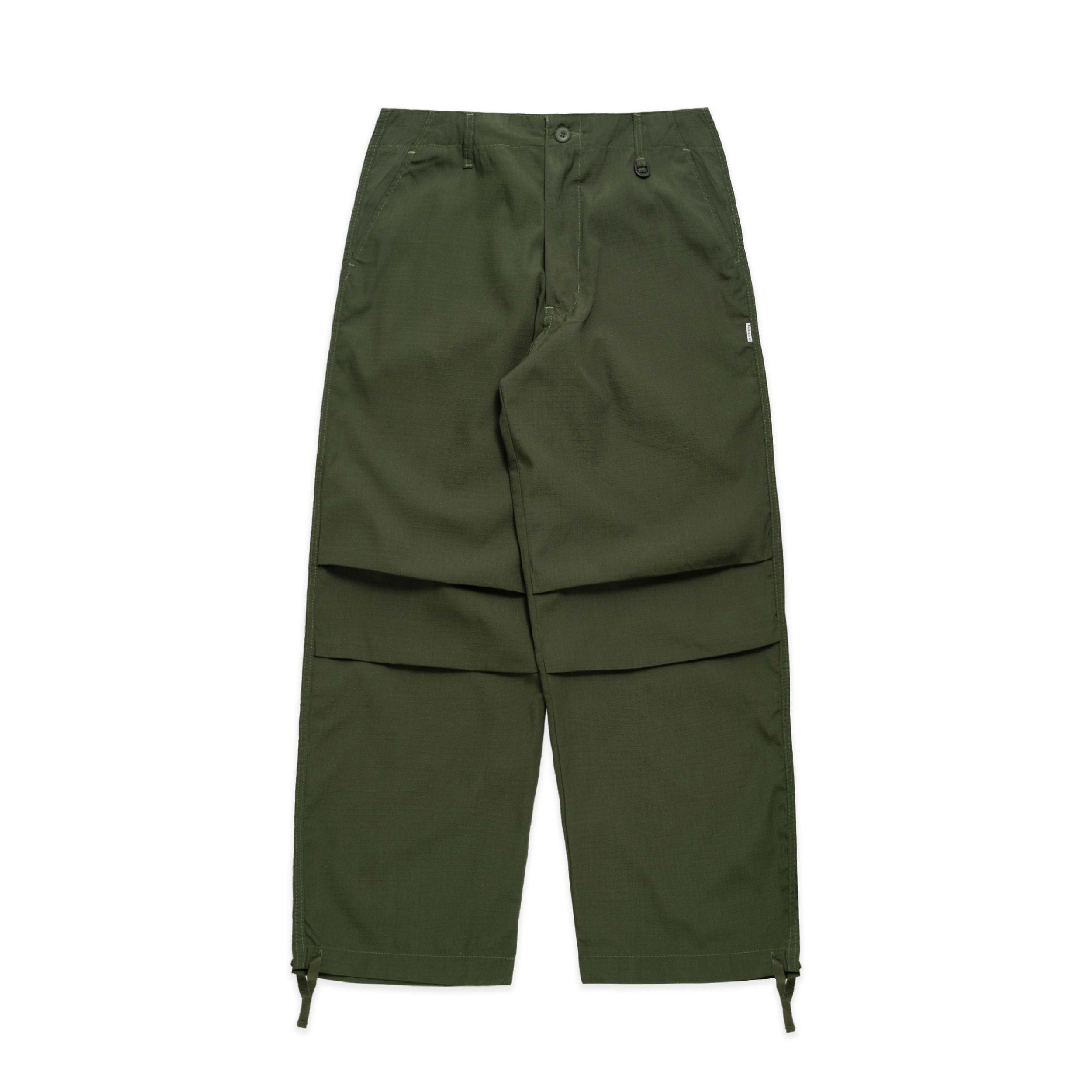 Nature of Mind Pleated Knee Pants - Green