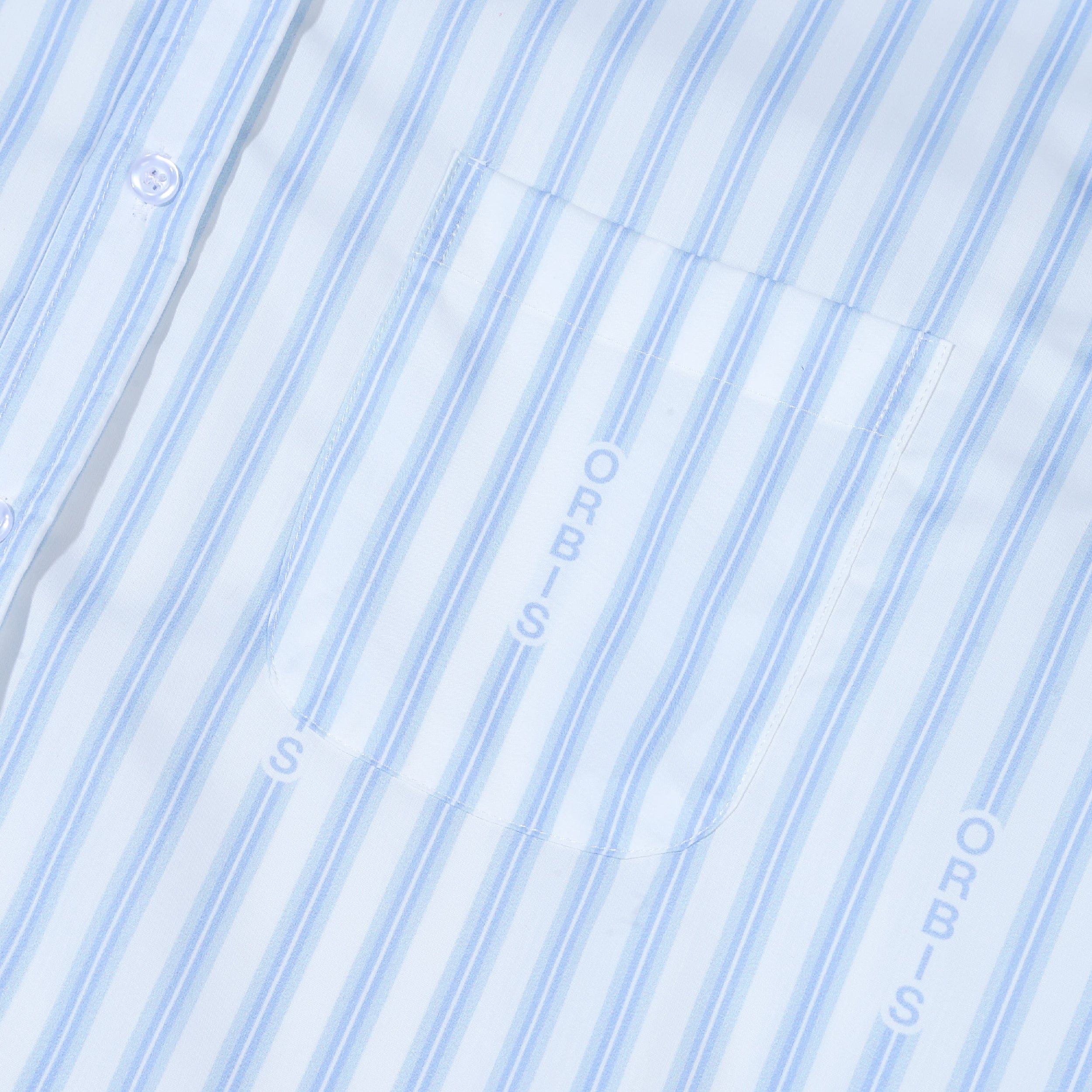 Logo Orbis Stripes Shirt Logo - Blue