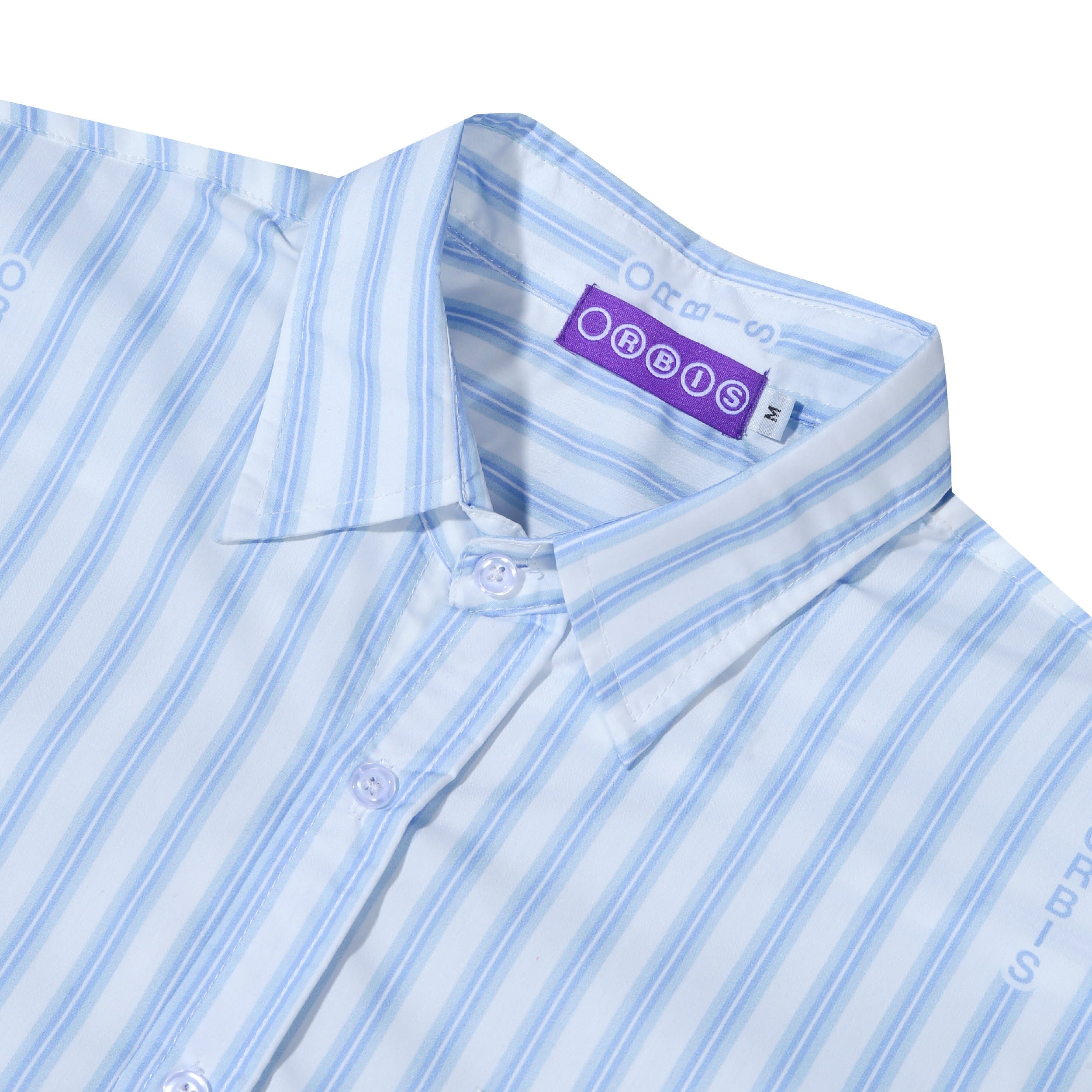 Logo Orbis Stripes Shirt Logo - Blue