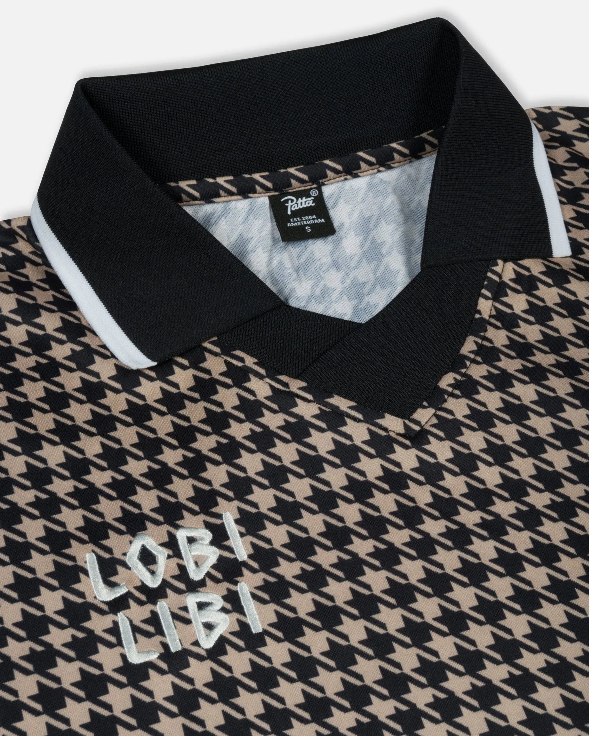 Football Patta Houndstooth Football Jersey (Irish Cream)
