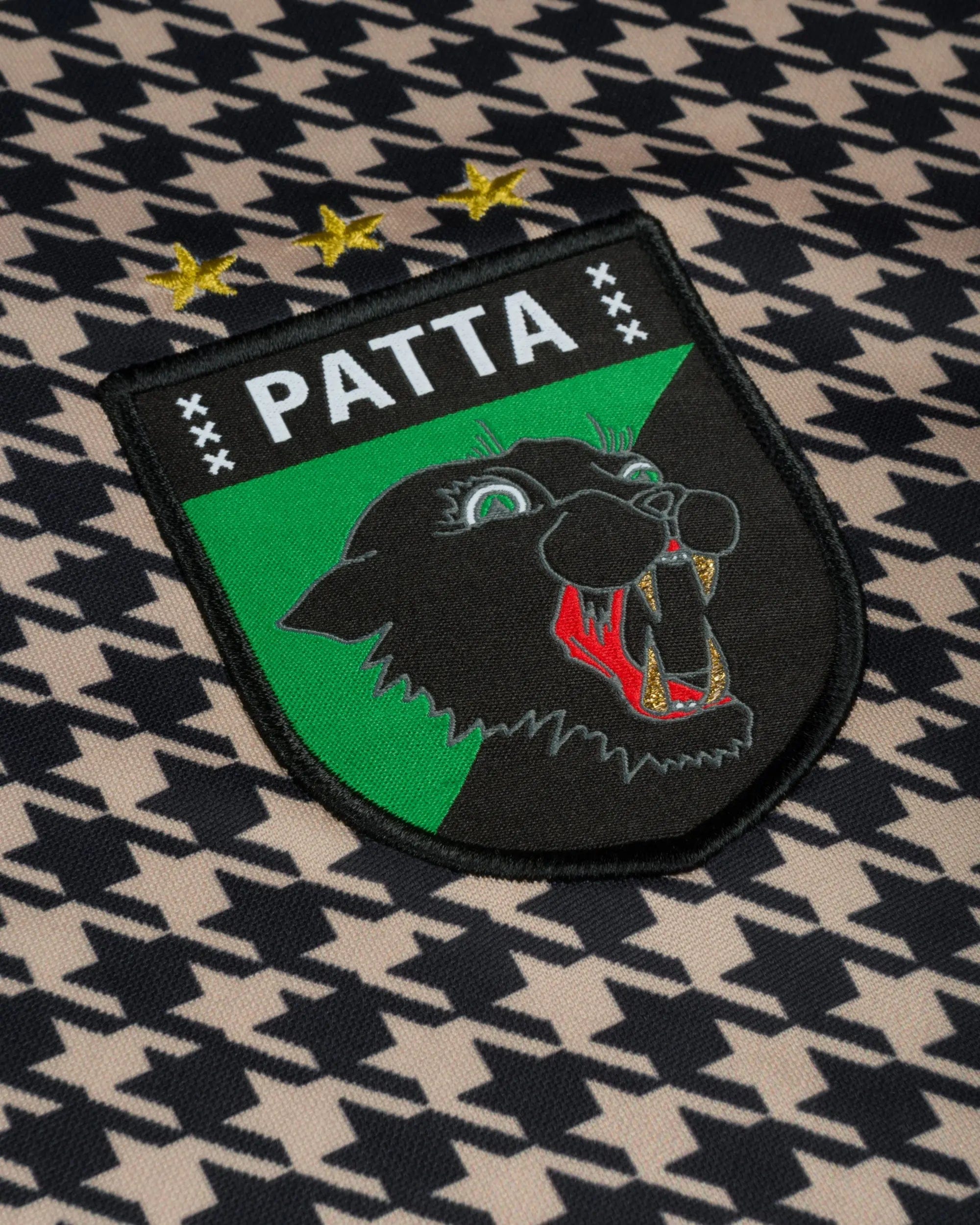 Football Patta Houndstooth Football Jersey (Irish Cream)