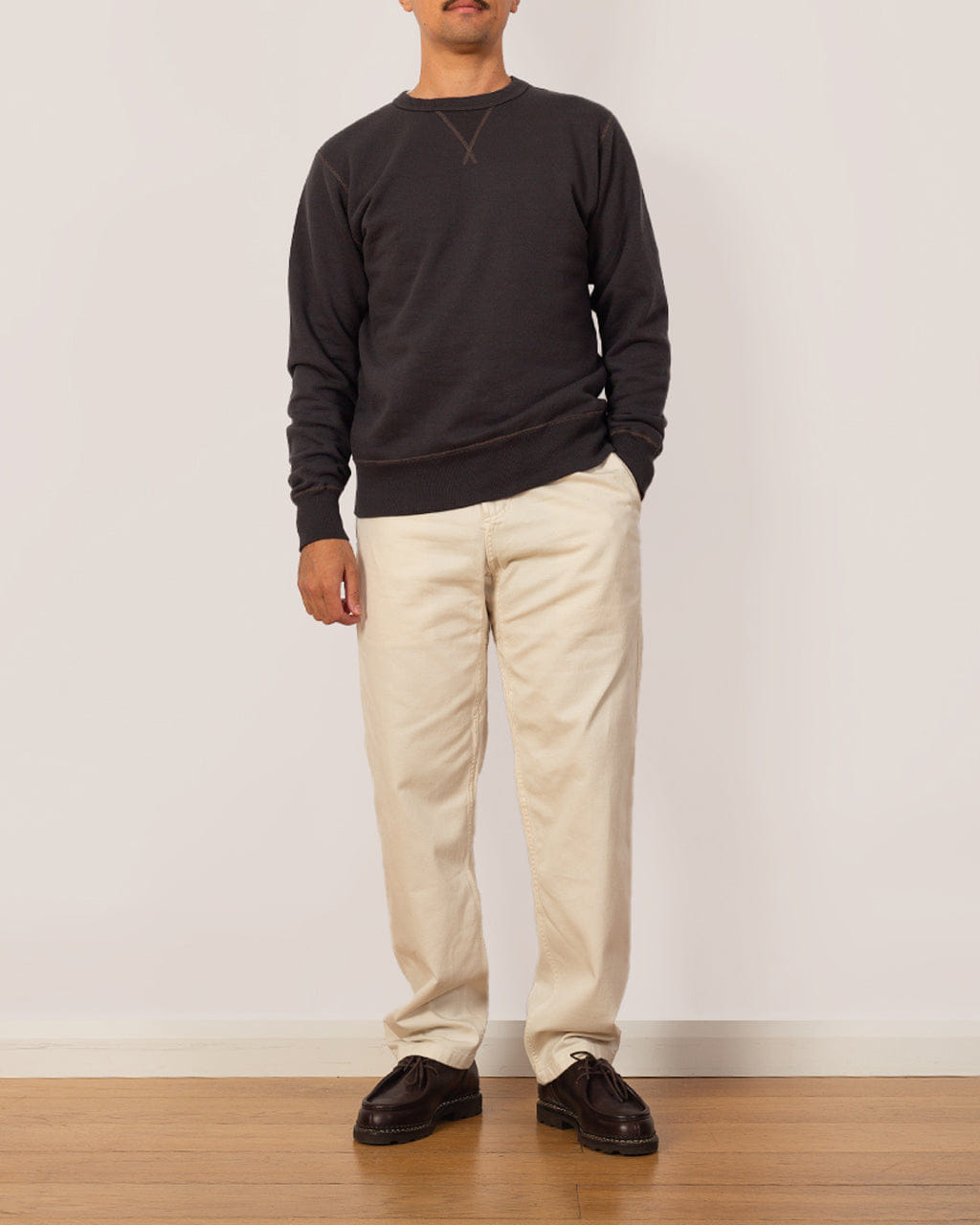 Buzz Rickson's Plain Sweat - Black