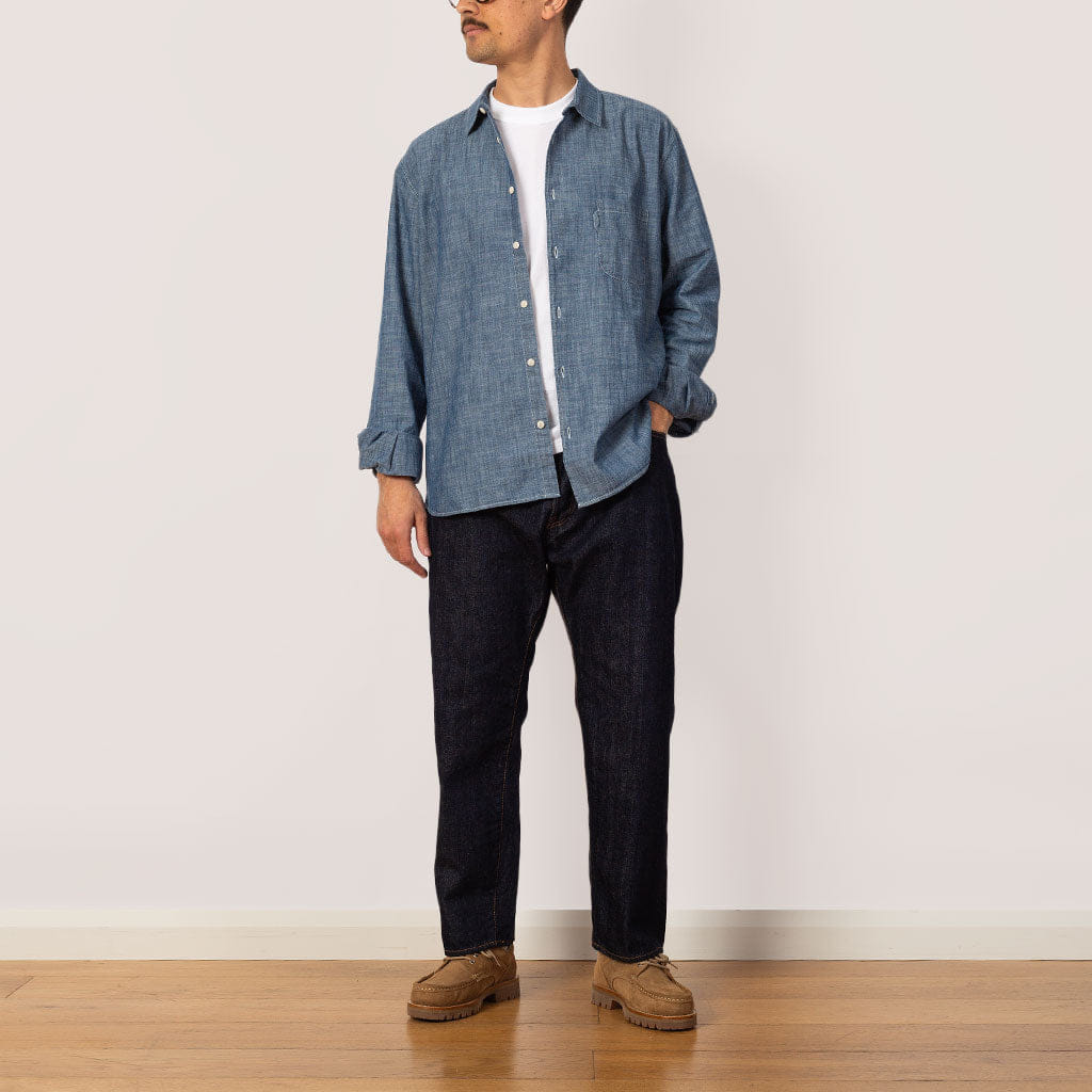 Ordinary Fits 108 One Wash Loose Ankle Denim - Indigo
