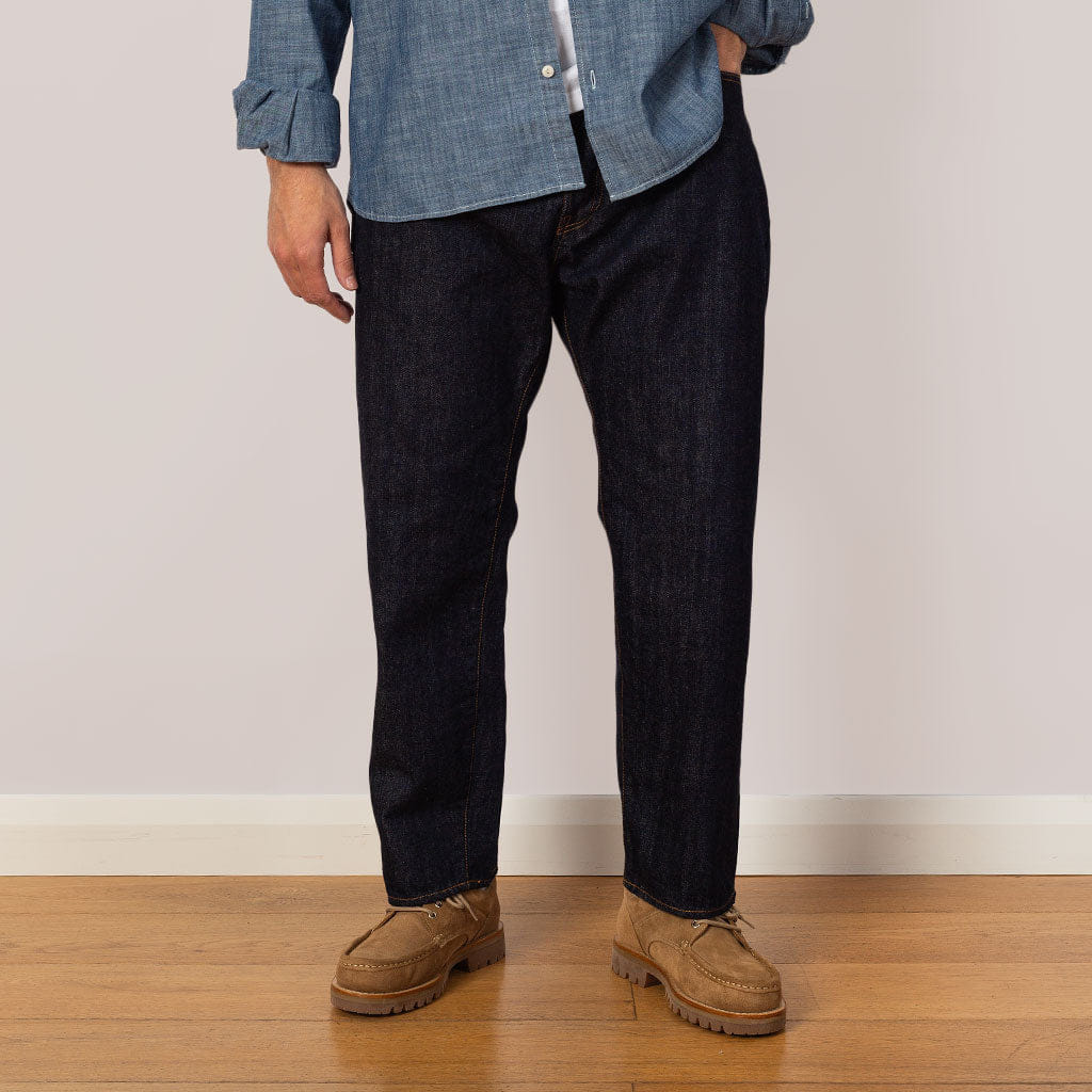 Ordinary Fits 108 One Wash Loose Ankle Denim - Indigo