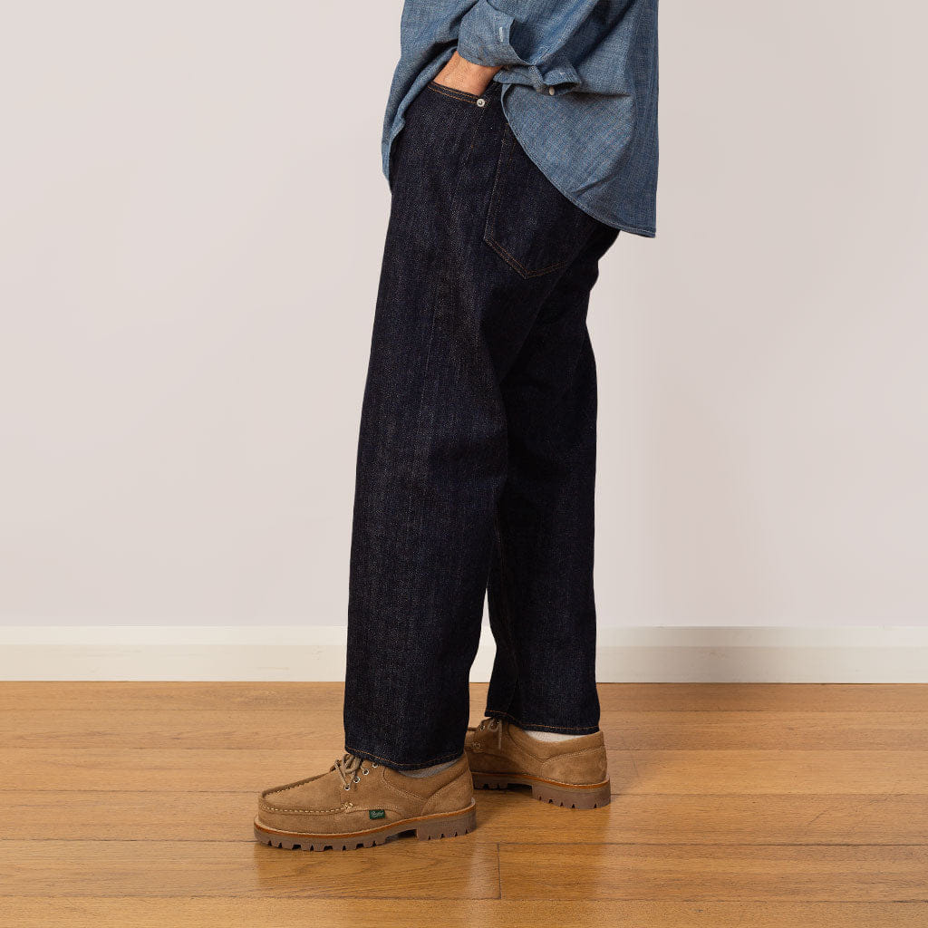 Ordinary Fits 108 One Wash Loose Ankle Denim - Indigo