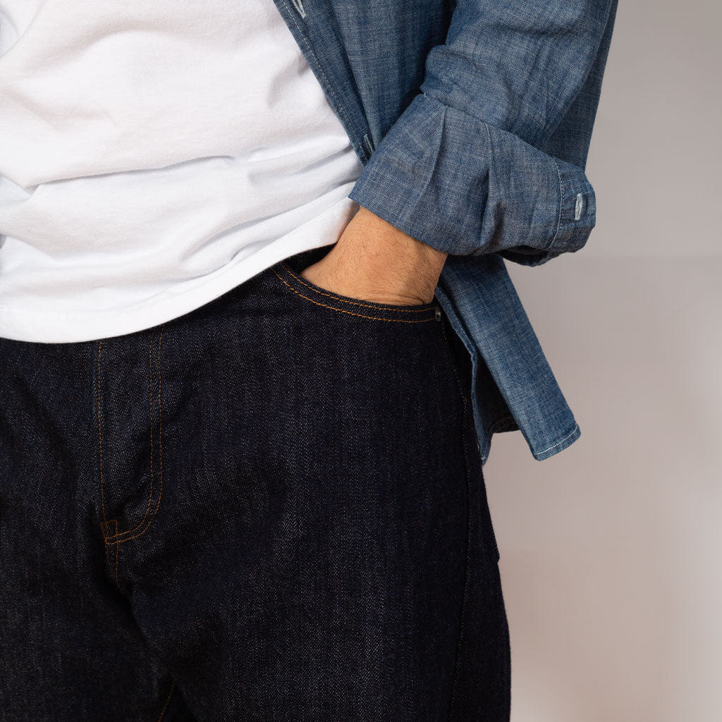 Ordinary Fits 108 One Wash Loose Ankle Denim - Indigo