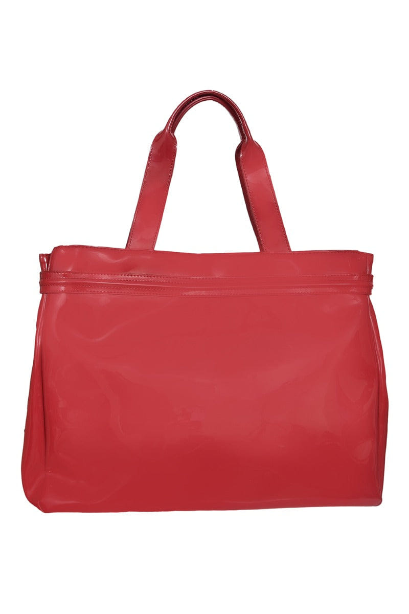 Armani Jeans Borsa Patent Leather Bag