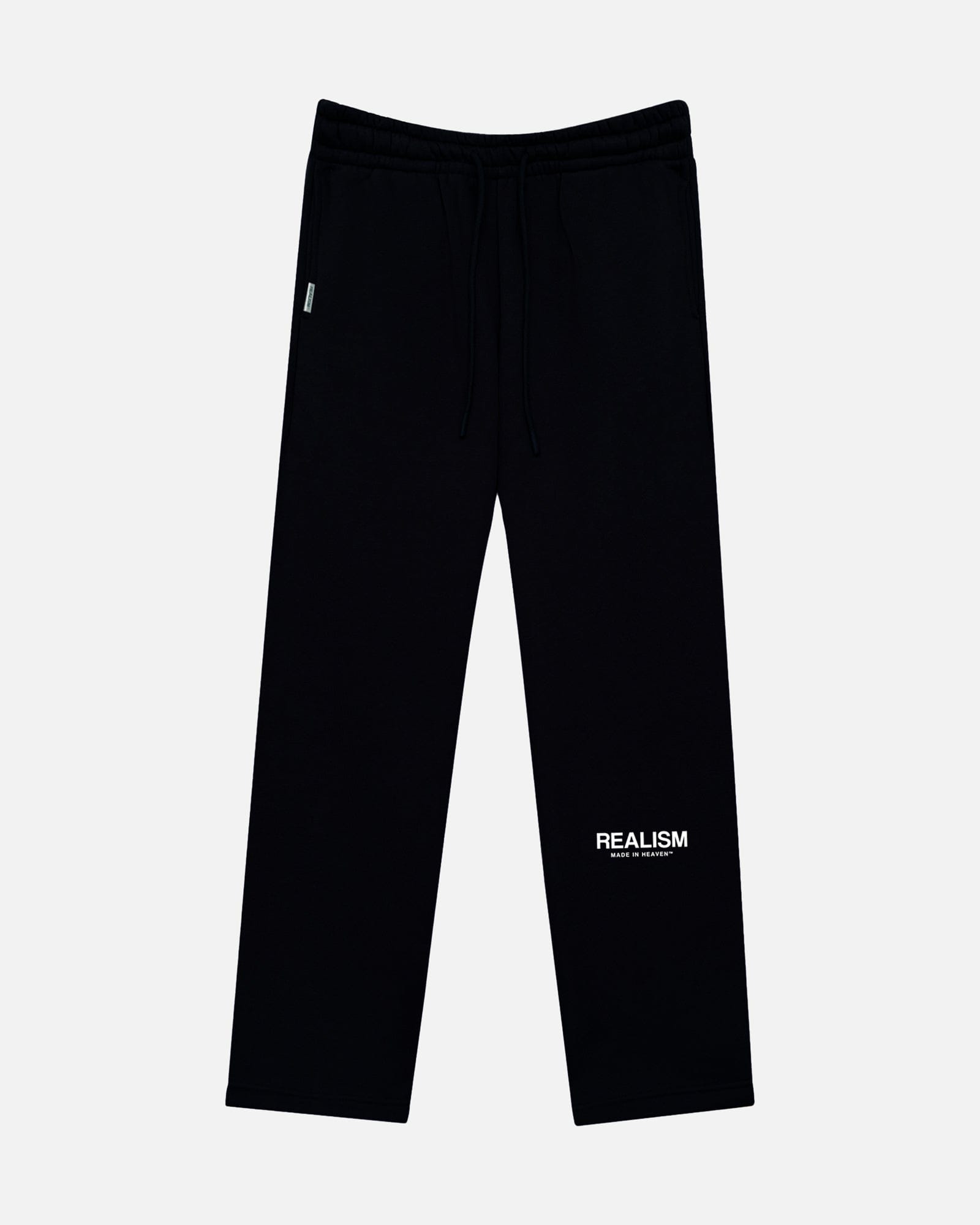 Realism SSS REALISM HEAVEN LOGO SWEATPANTS OPEN LEG BLACK