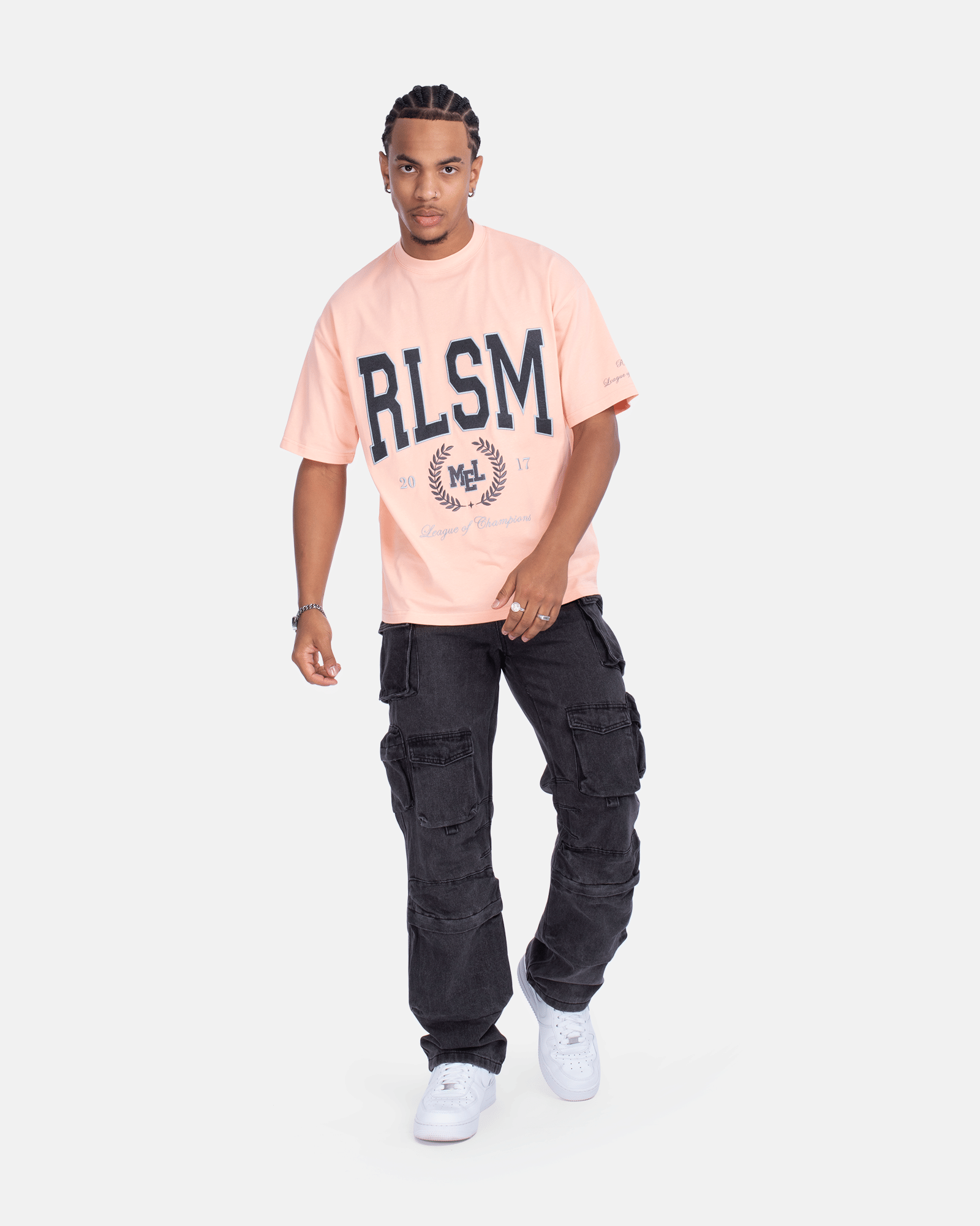 Realism SSS REALISM SUBMISSION LOGO T-Shirt CORAL