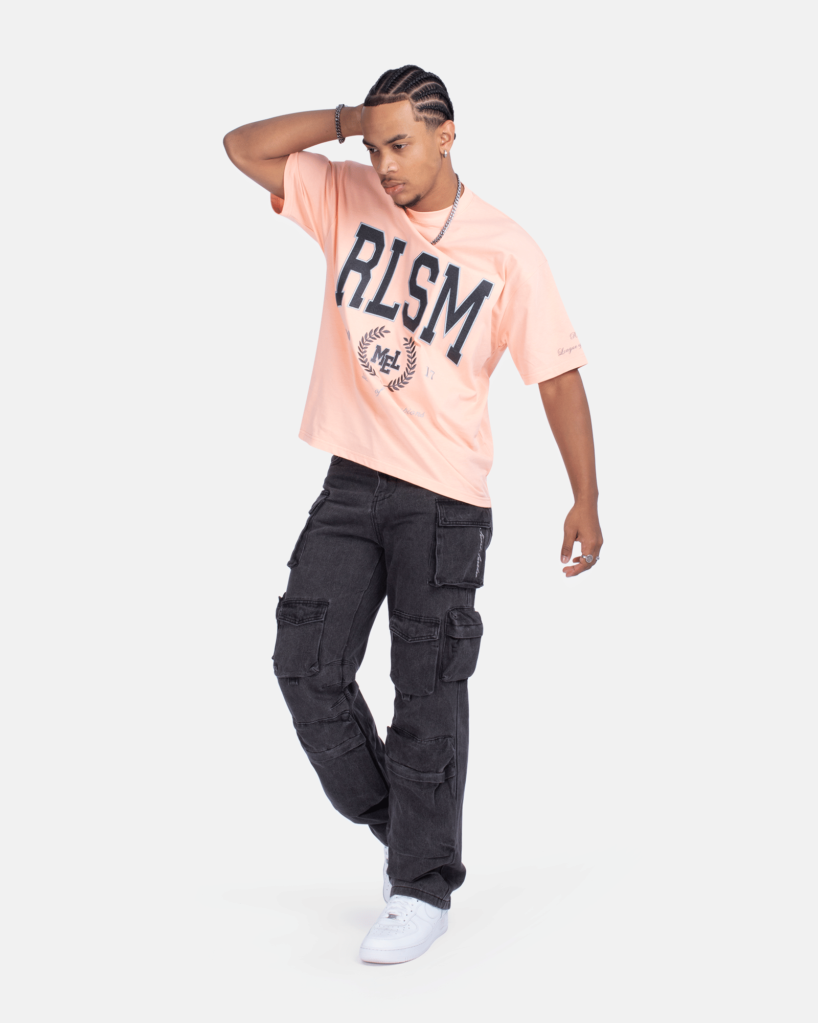 Realism SSS REALISM SUBMISSION LOGO T-Shirt CORAL